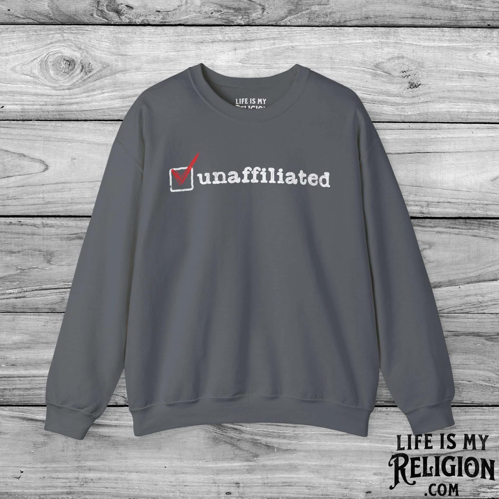 Unaffiliated (Checked Box) - Crewneck Sweatshirt