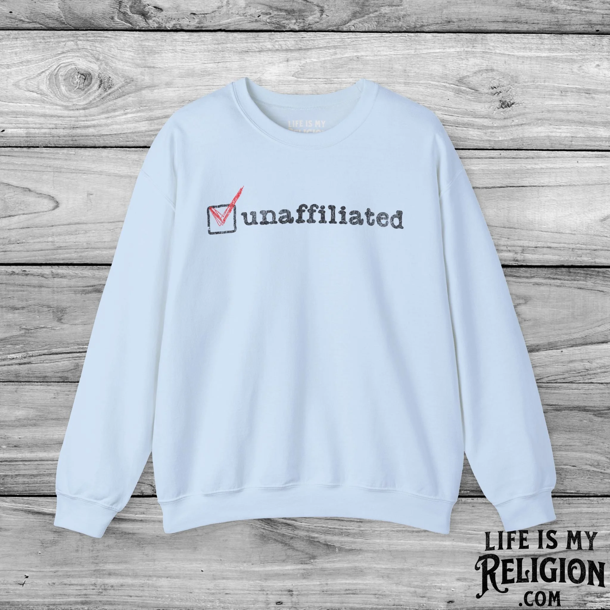 Unaffiliated (Checked Box) - Crewneck Sweatshirt