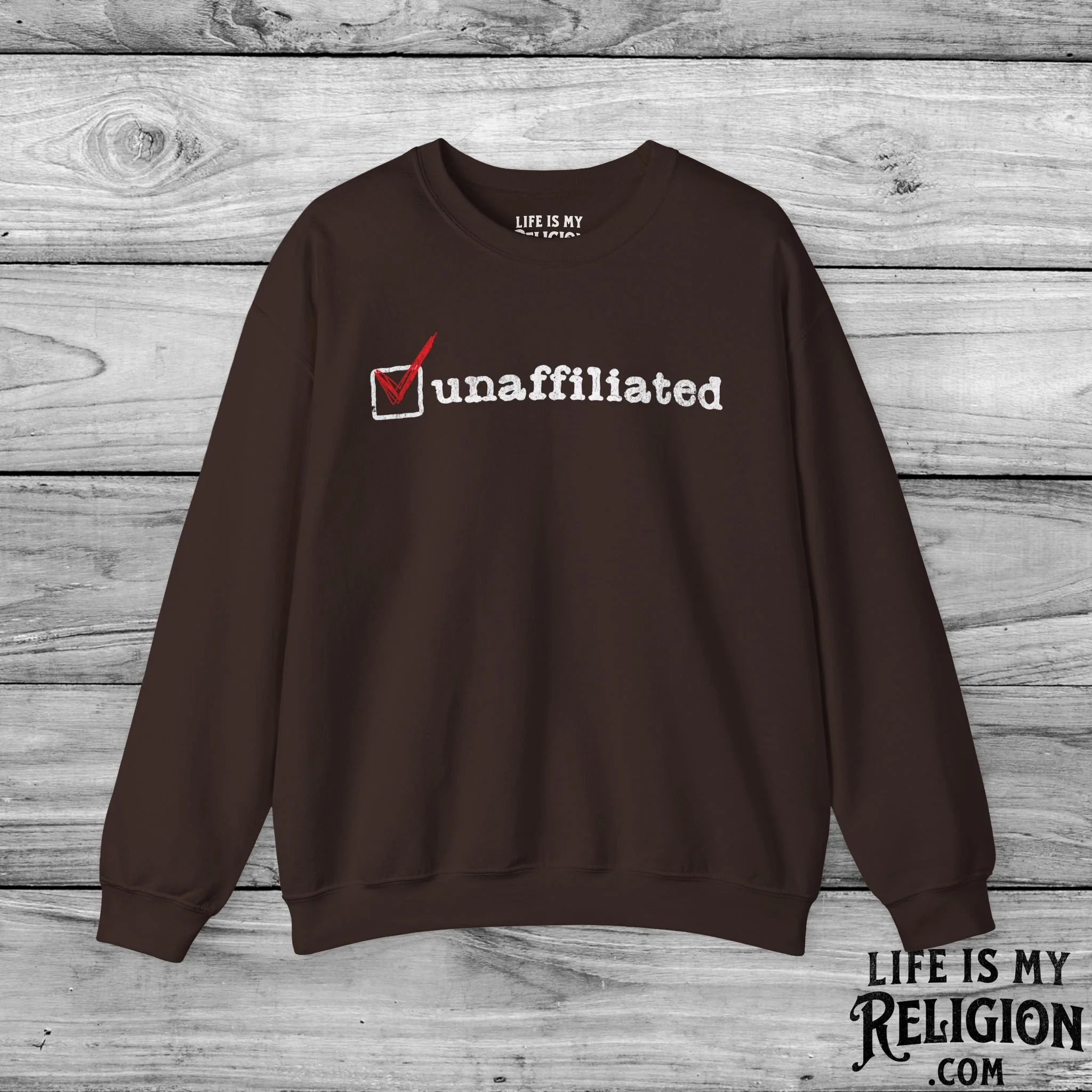 Unaffiliated (Checked Box) - Crewneck Sweatshirt