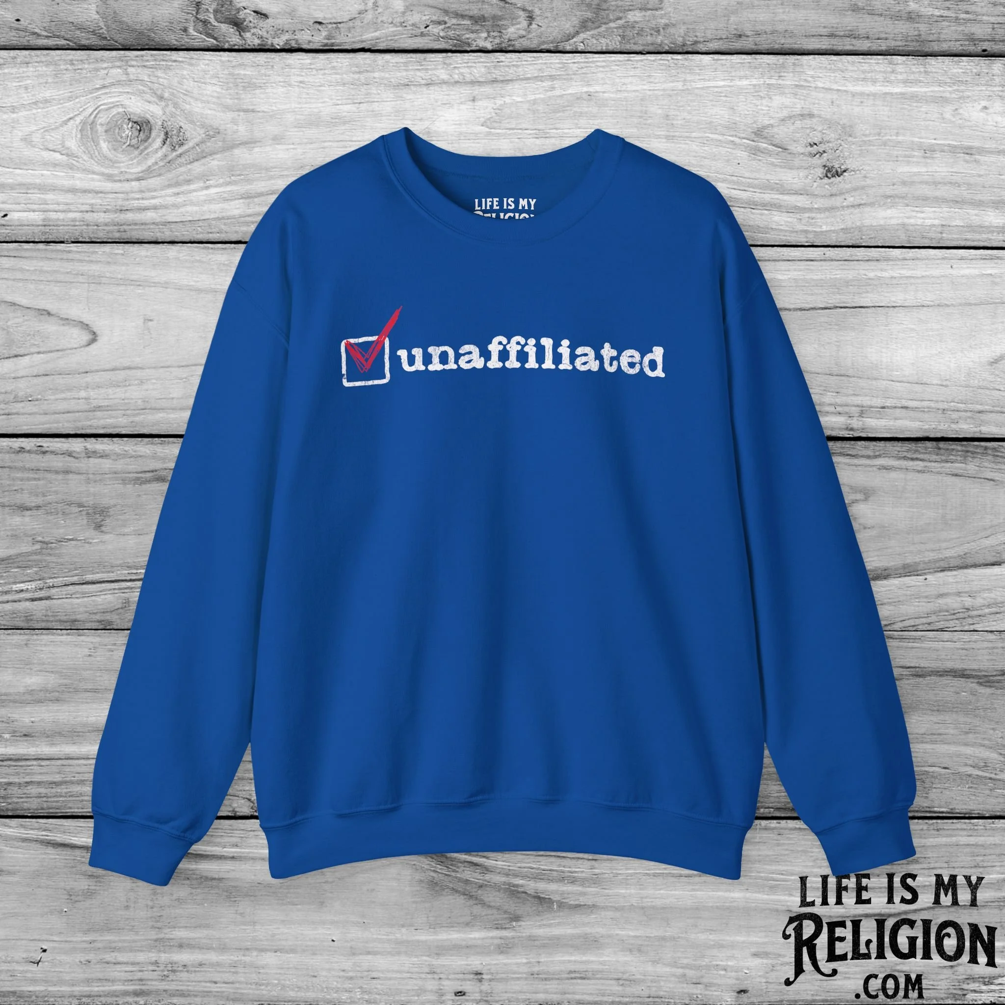 Unaffiliated (Checked Box) - Crewneck Sweatshirt