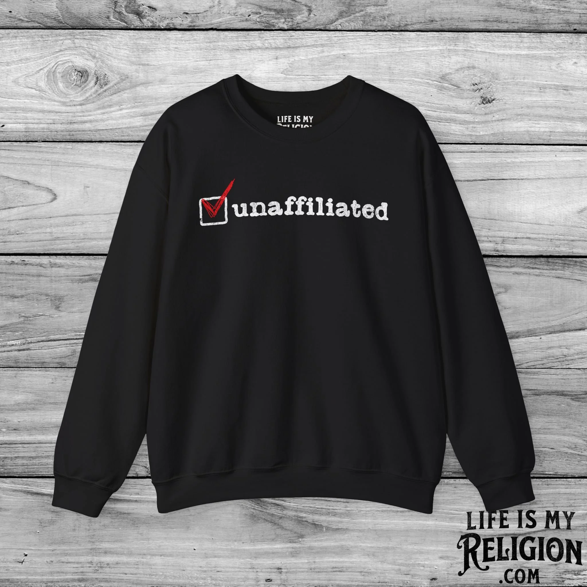 Unaffiliated (Checked Box) - Crewneck Sweatshirt