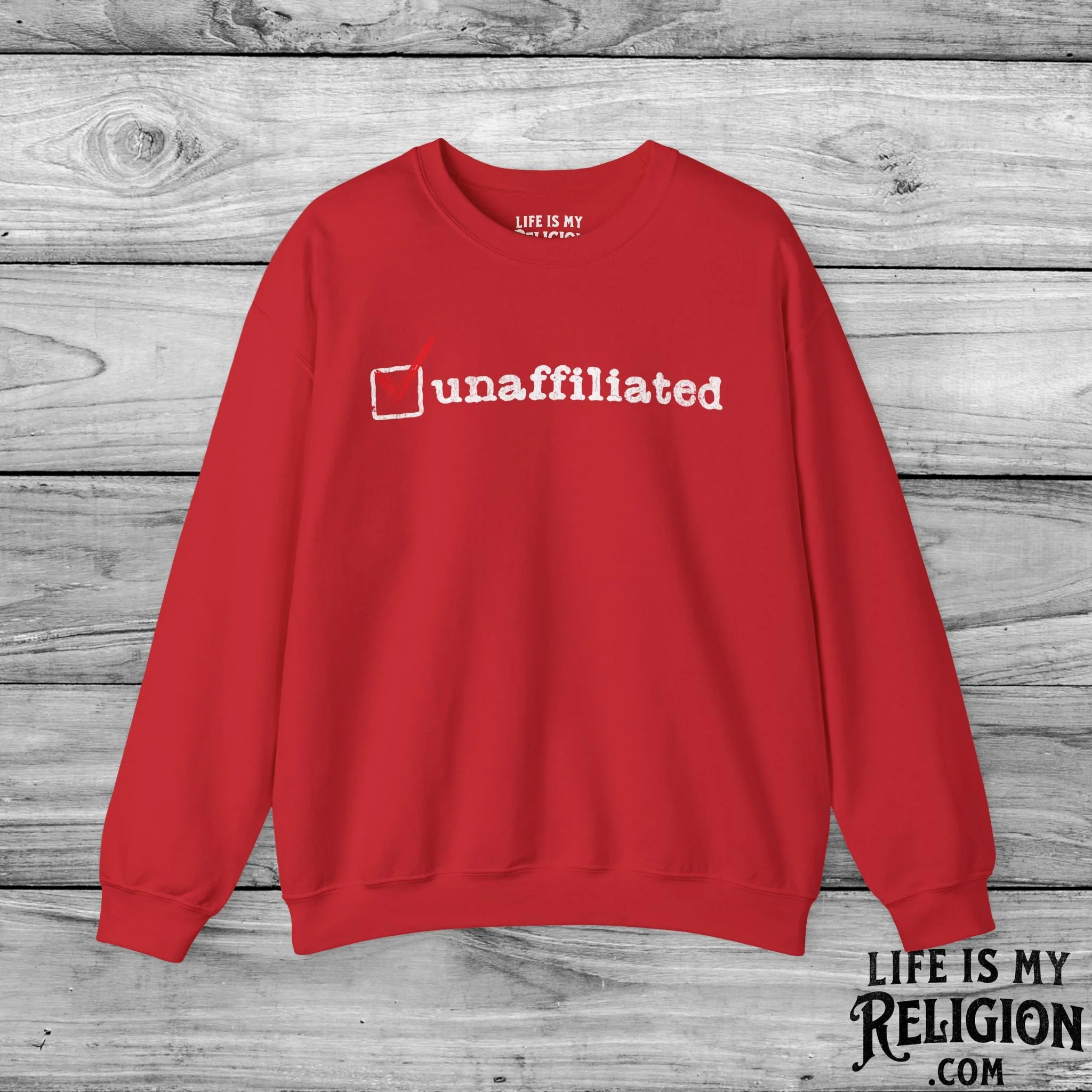 Unaffiliated (Checked Box) - Crewneck Sweatshirt