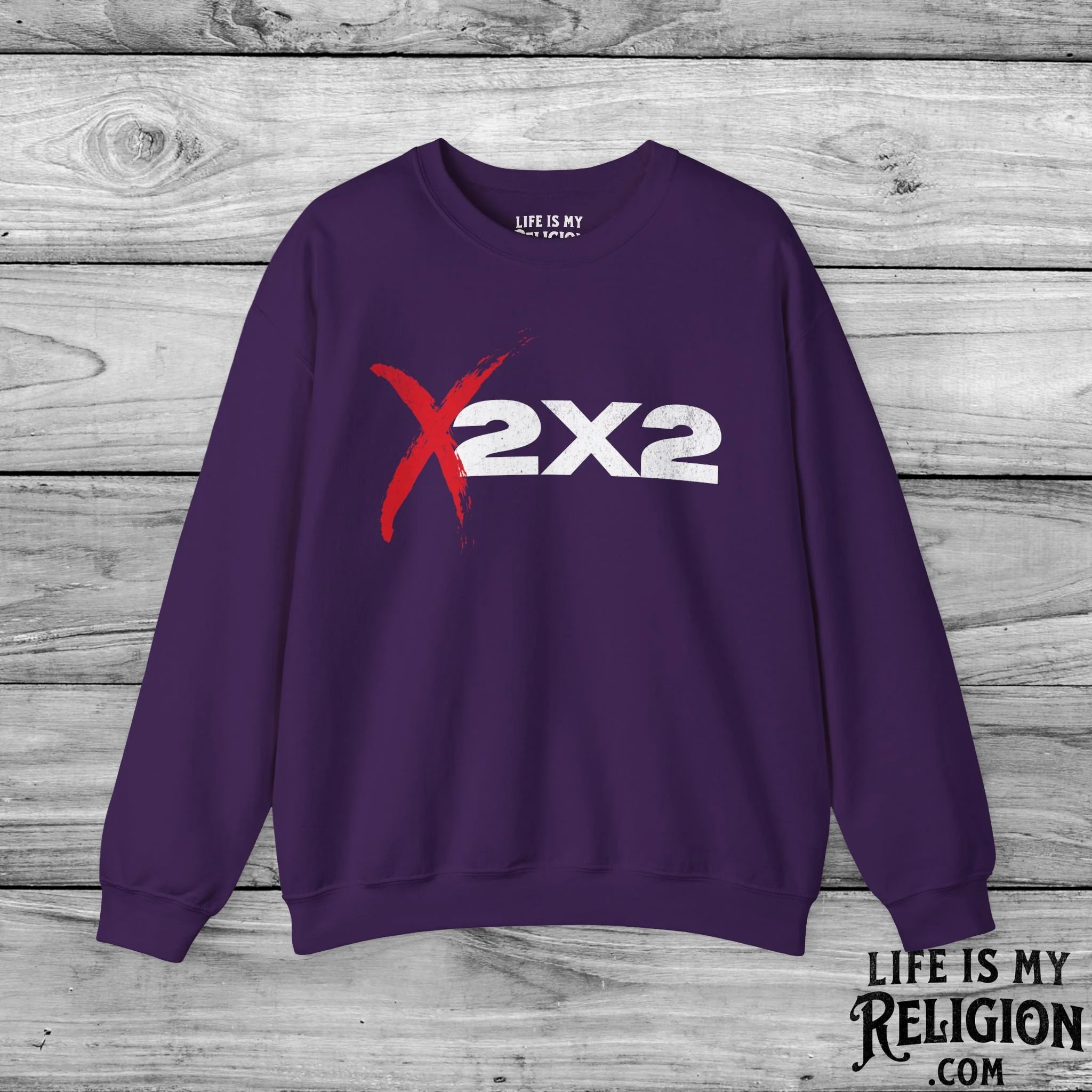 X2X2 (Painted X Design) - Crewneck Sweatshirt