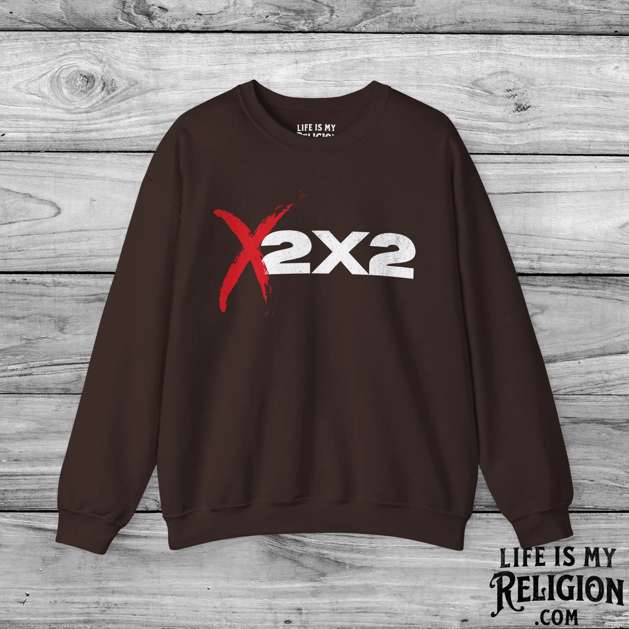 X2X2 (Painted X Design) - Crewneck Sweatshirt