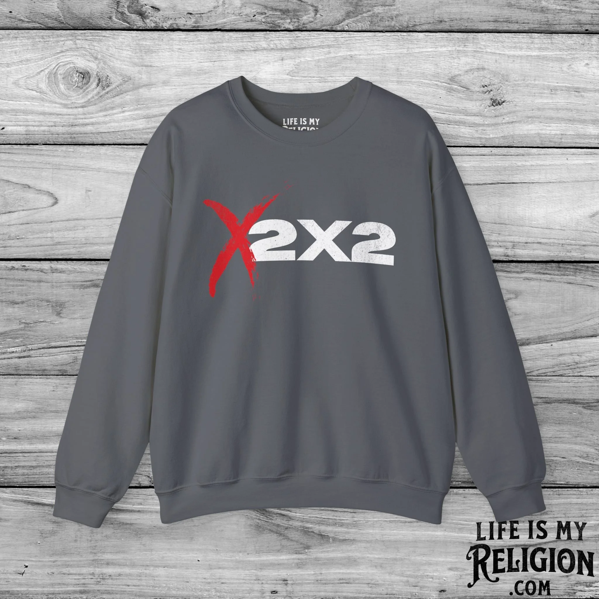 X2X2 (Painted X Design) - Crewneck Sweatshirt