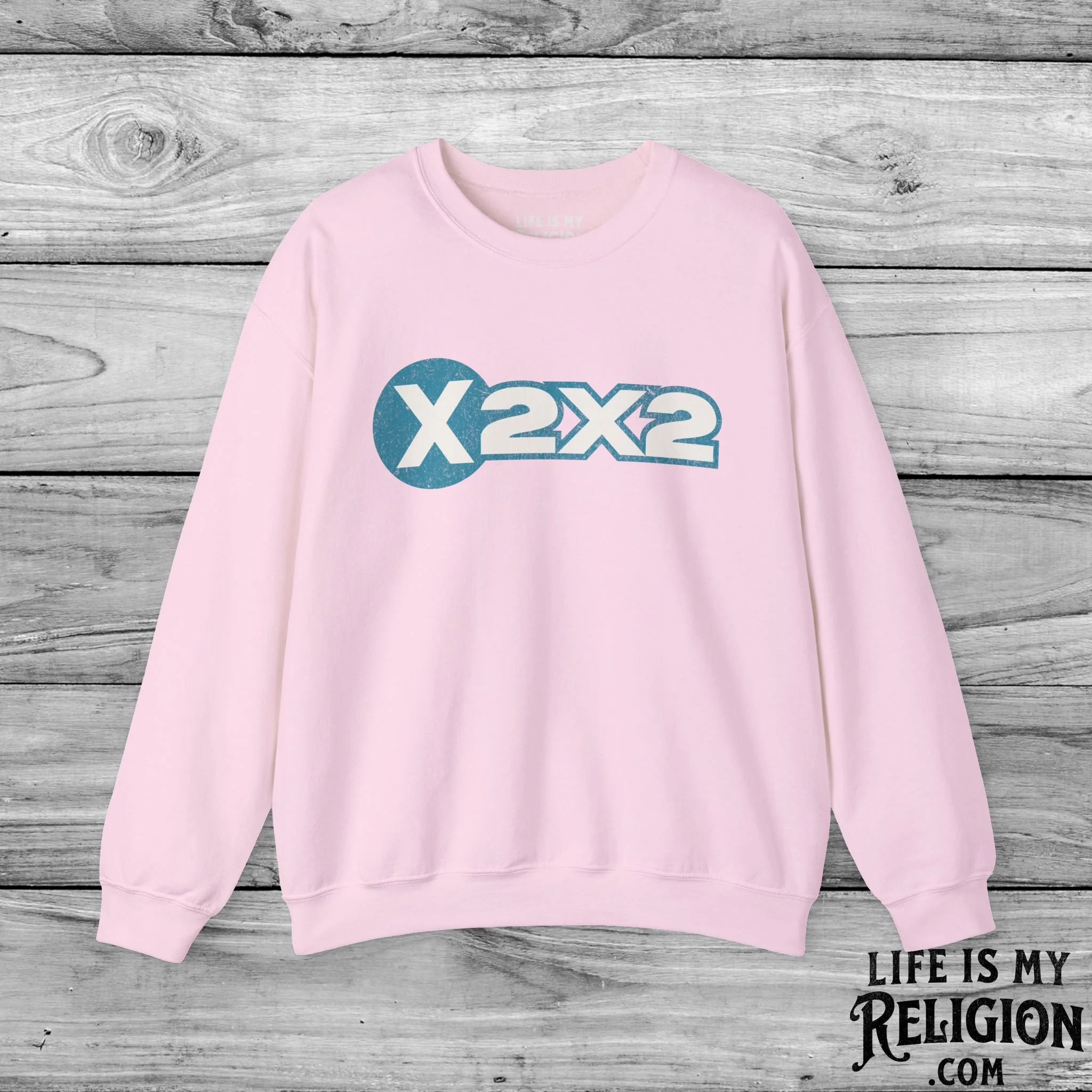 X2X2 (Blue Logo Design) - Crewneck Sweatshirt
