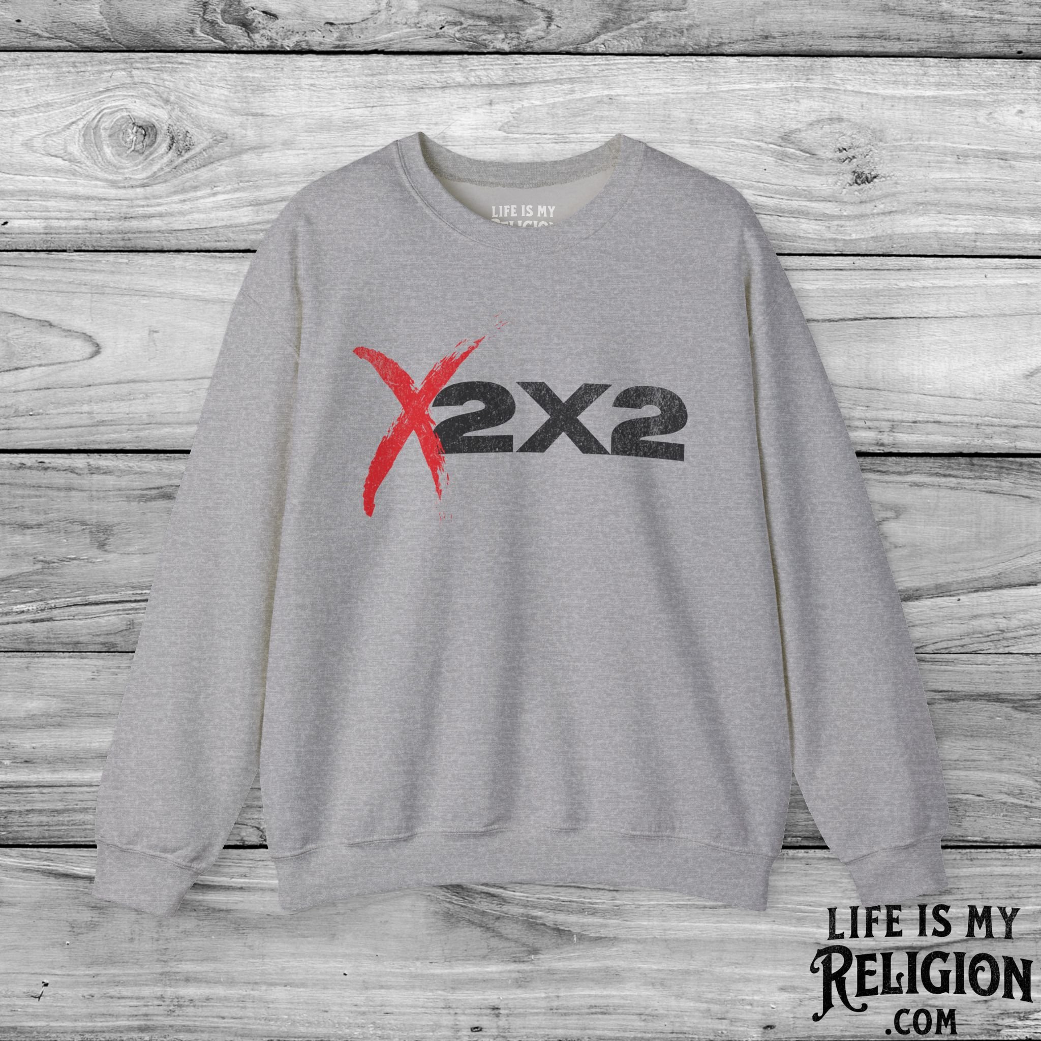 X2X2 (Painted X Design) - Crewneck Sweatshirt