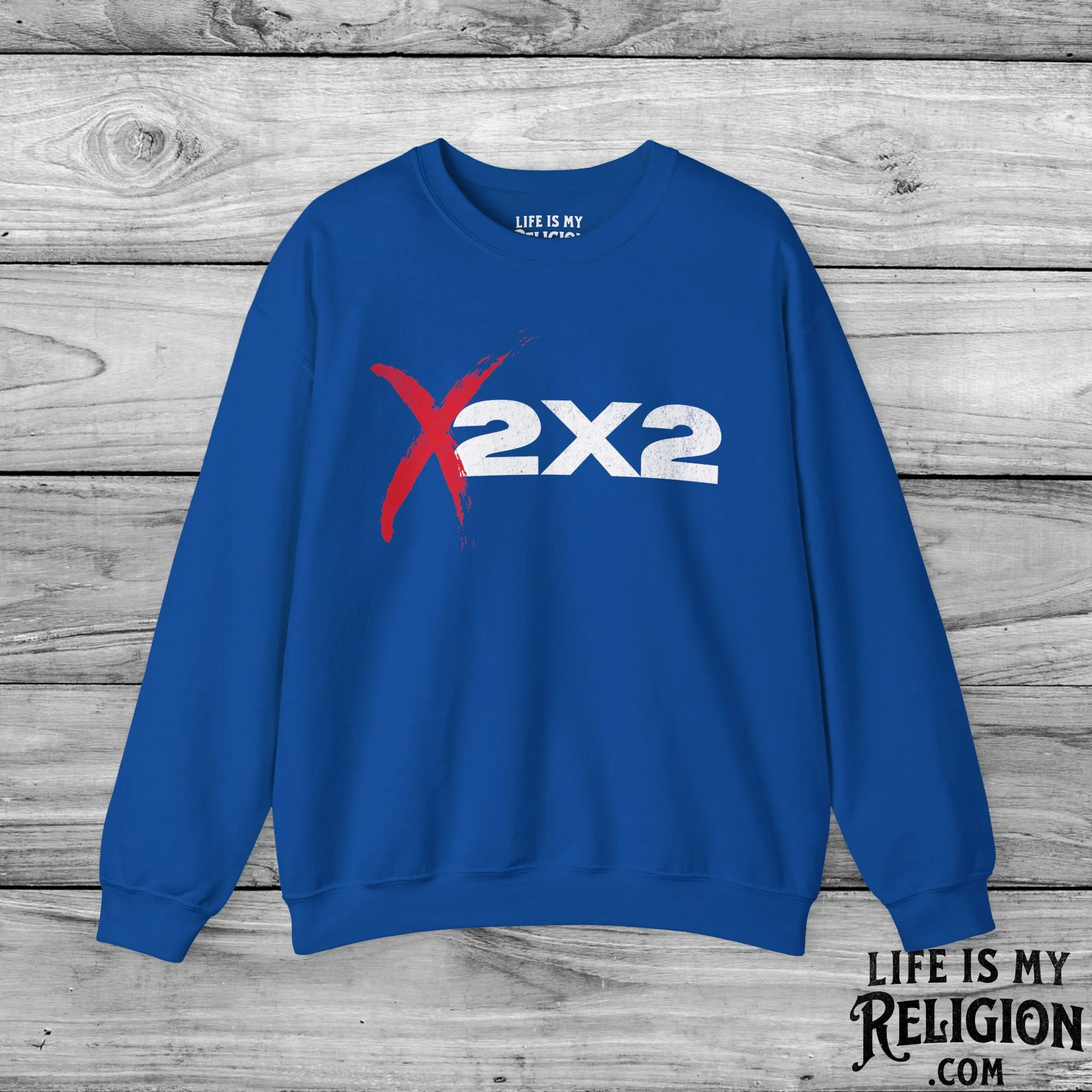 X2X2 (Painted X Design) - Crewneck Sweatshirt