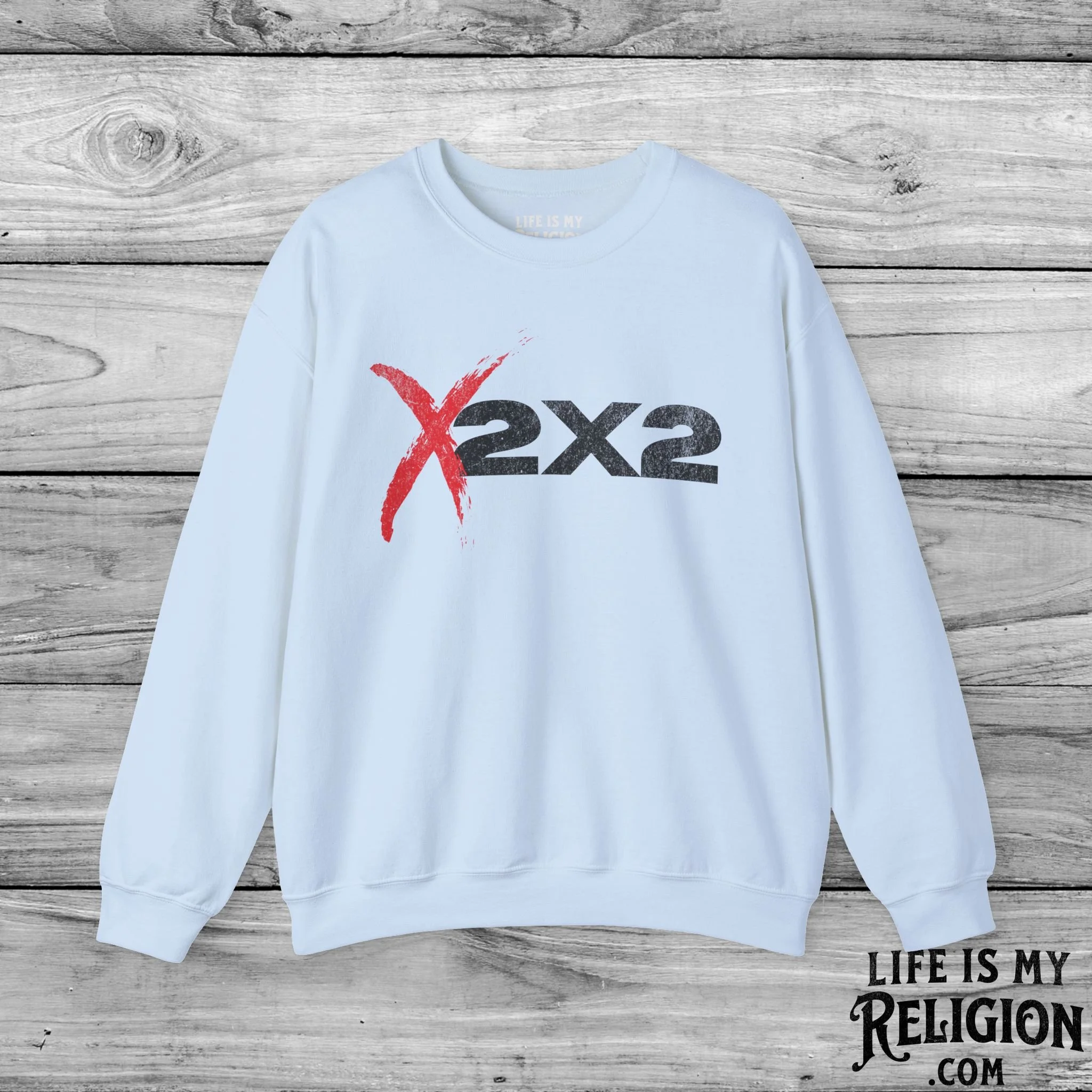 X2X2 (Painted X Design) - Crewneck Sweatshirt