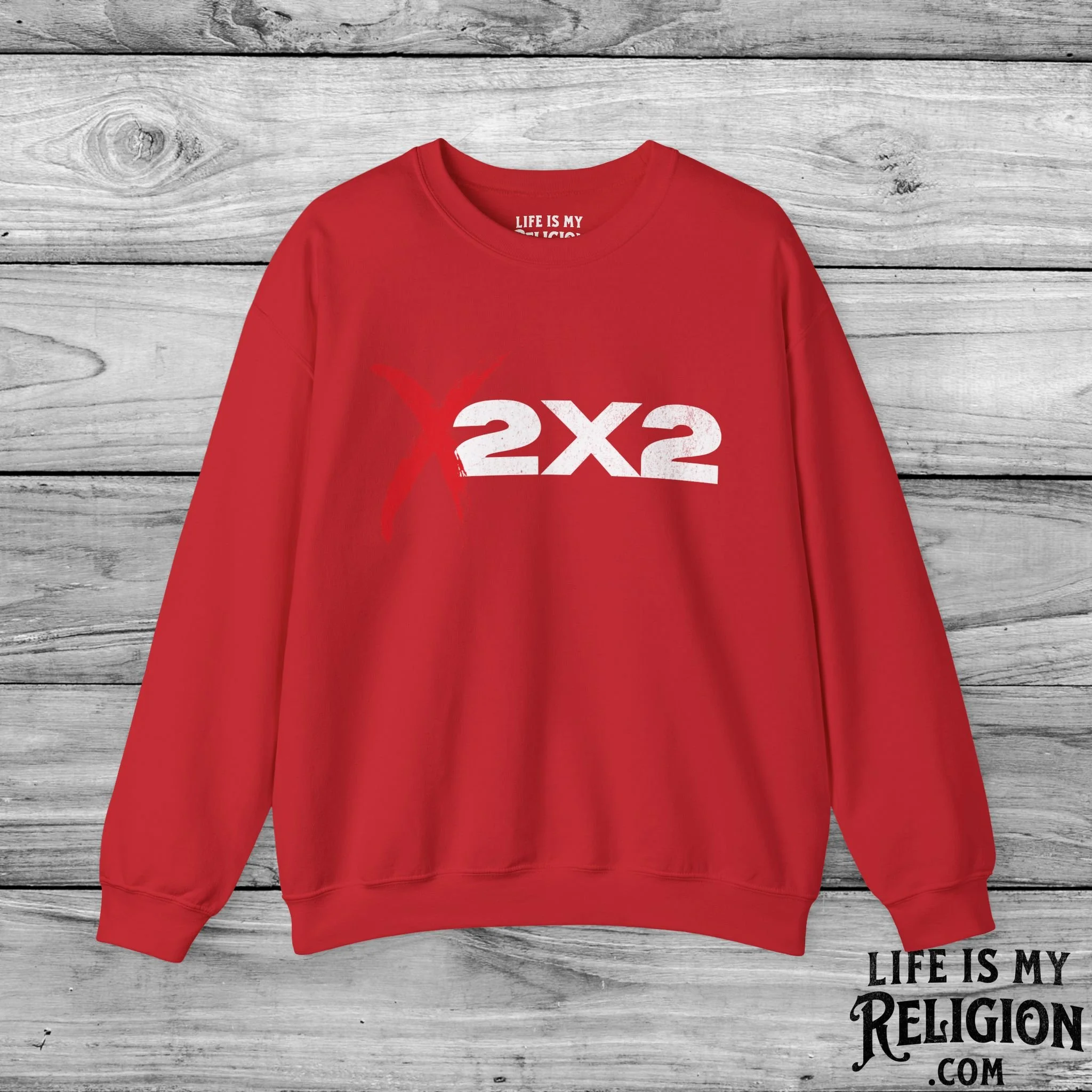 X2X2 (Painted X Design) - Crewneck Sweatshirt
