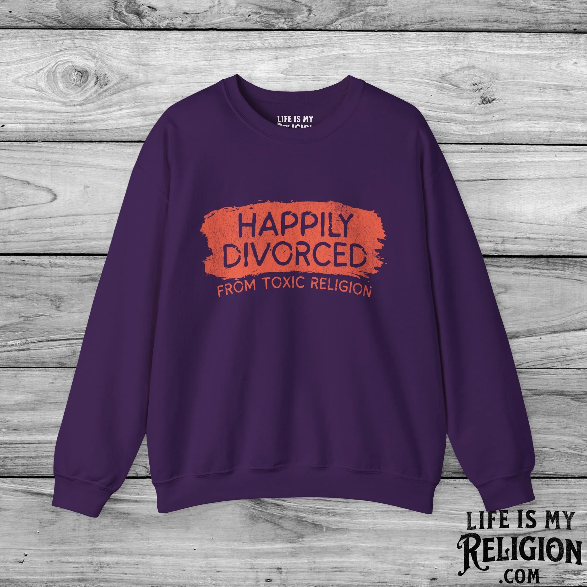 Happily Divorced from Toxic Religion - Crewneck Sweatshirt