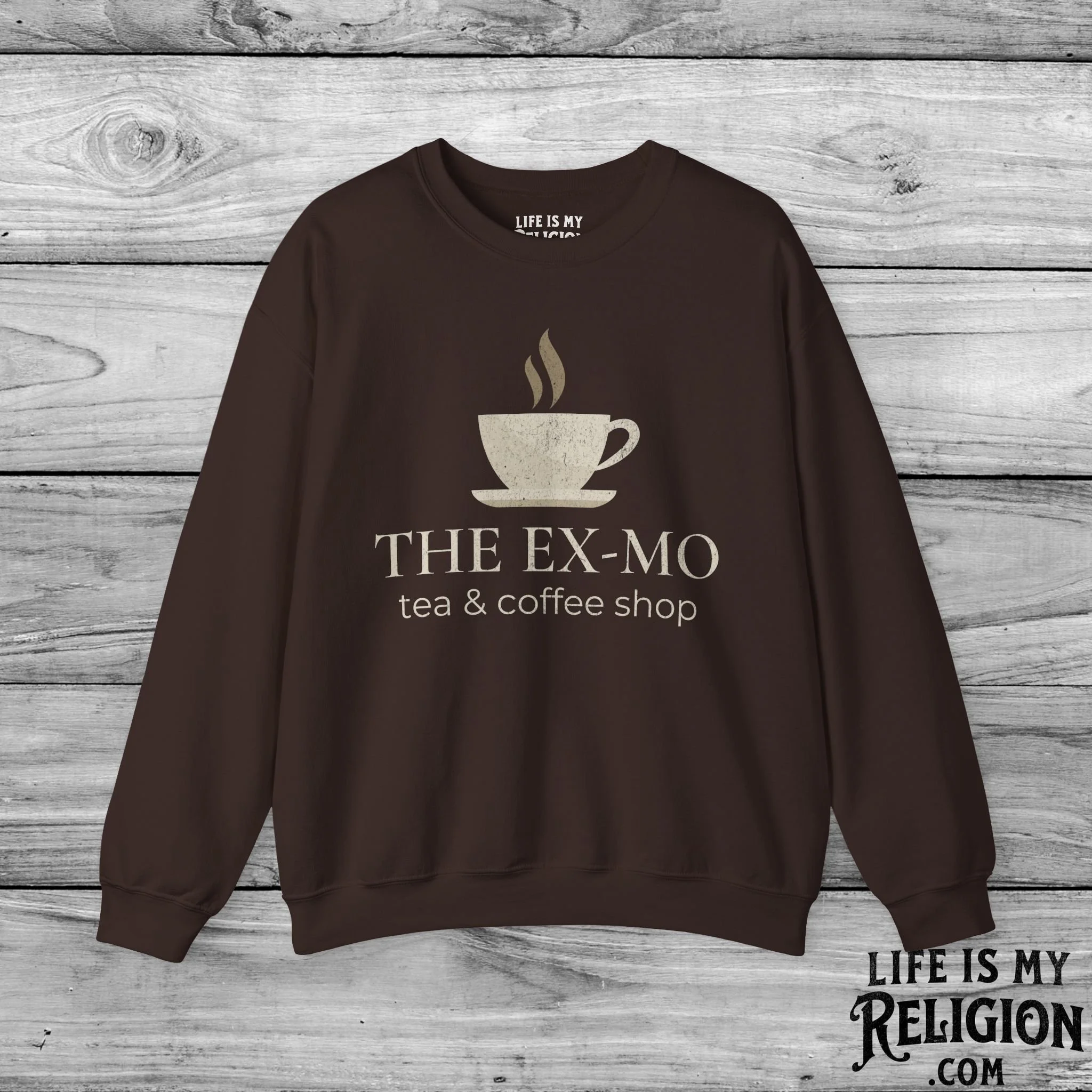 The Ex-Mo Tea and Coffee Shop - Crewneck Sweatshirt