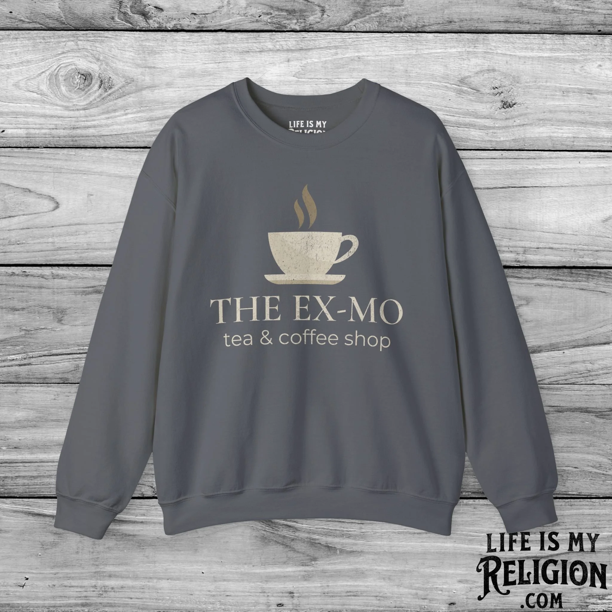 The Ex-Mo Tea and Coffee Shop - Crewneck Sweatshirt