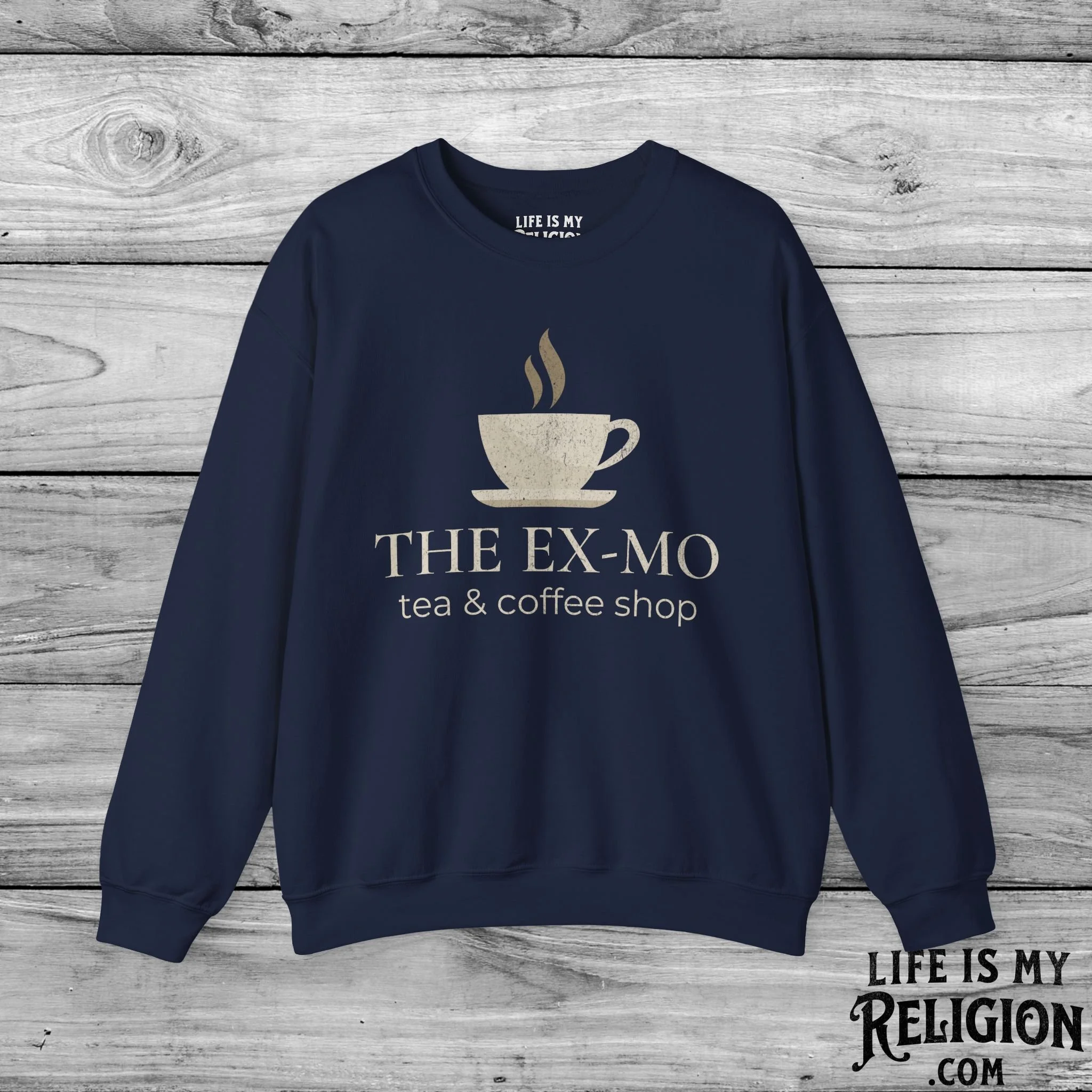 The Ex-Mo Tea and Coffee Shop - Crewneck Sweatshirt