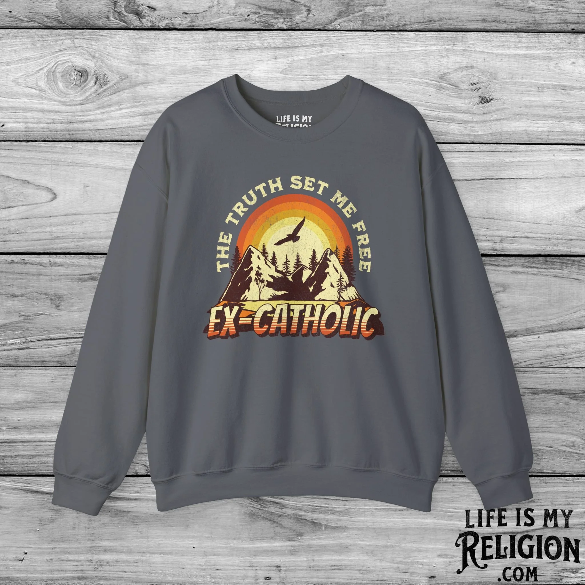 Ex-Catholic: The Truth Set Me Free - Crewneck Sweatshirt