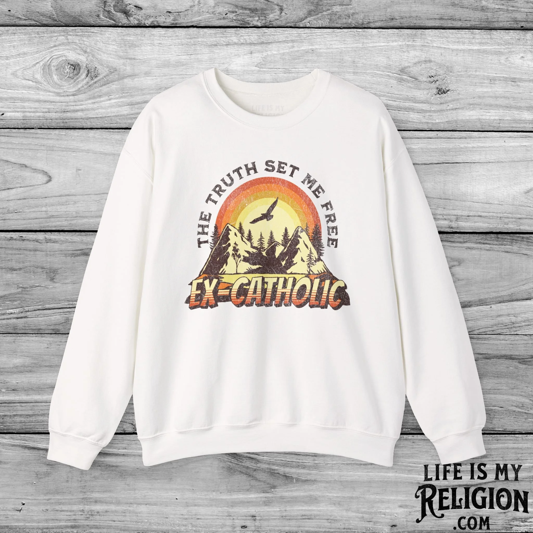 Ex-Catholic: The Truth Set Me Free - Crewneck Sweatshirt