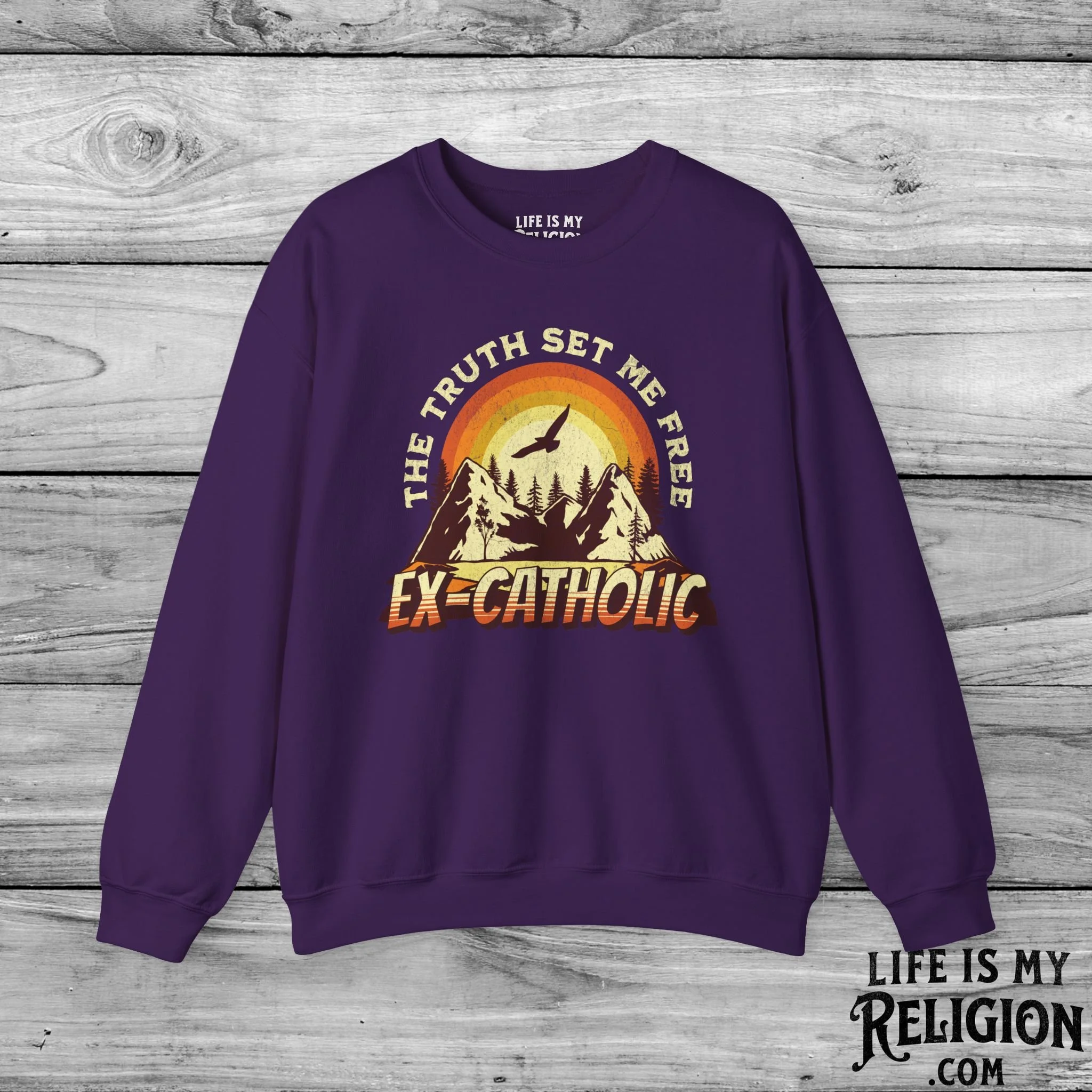 Ex-Catholic: The Truth Set Me Free - Crewneck Sweatshirt