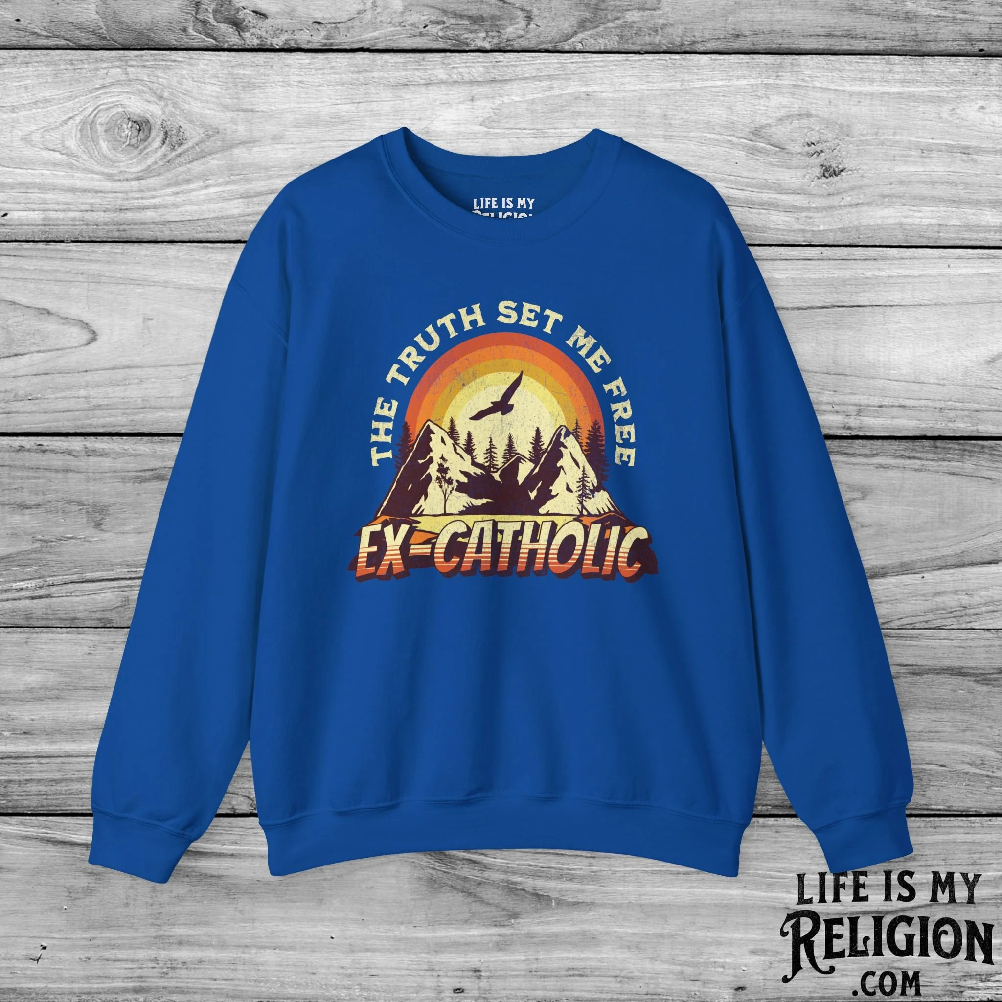 Ex-Catholic: The Truth Set Me Free - Crewneck Sweatshirt