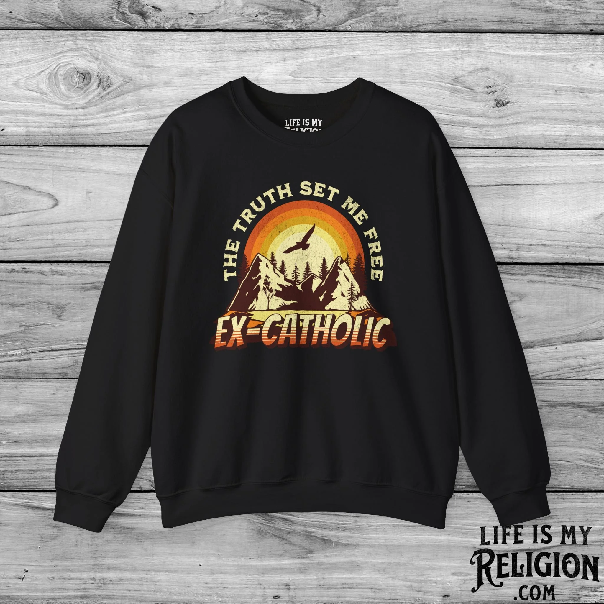 Ex-Catholic: The Truth Set Me Free - Crewneck Sweatshirt