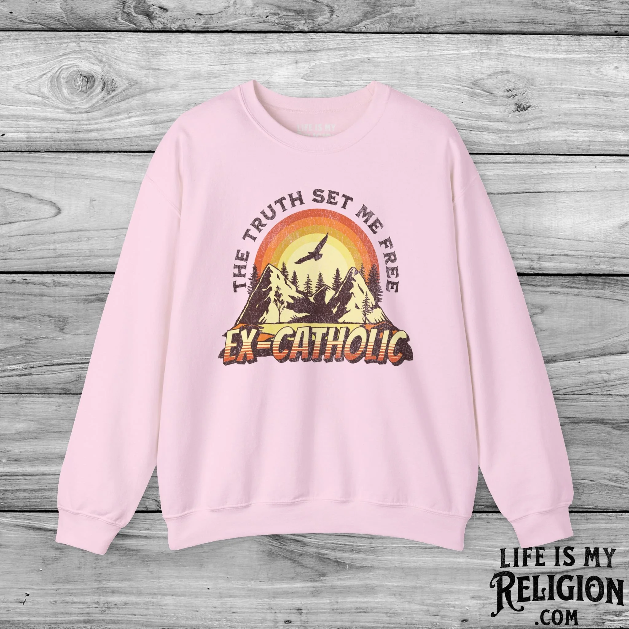 Ex-Catholic: The Truth Set Me Free - Crewneck Sweatshirt