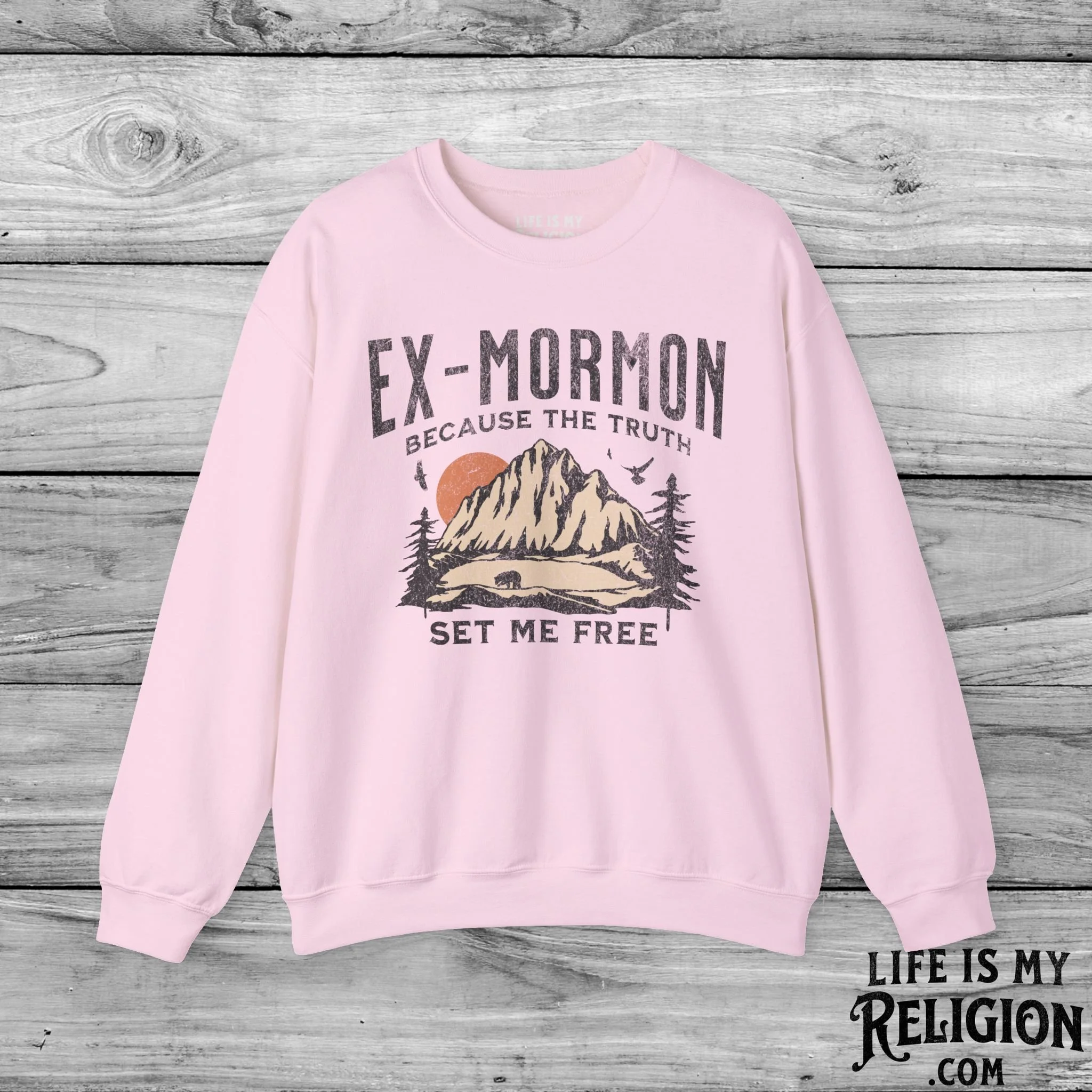 Ex-Mormon: Because The Truth Set Me Free - Crewneck Sweatshirt