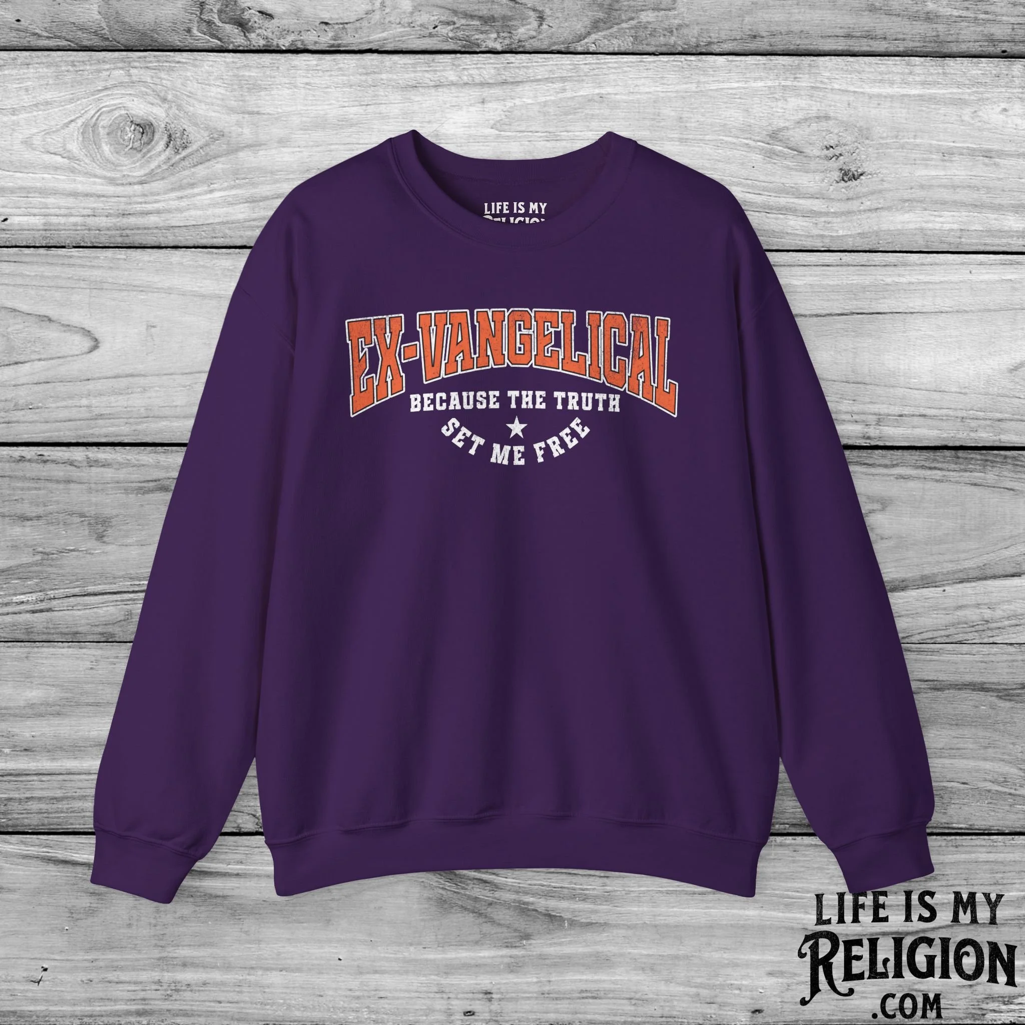 Ex-Vangelical: Because the Truth Set Me Free - Crewneck Sweatshirt