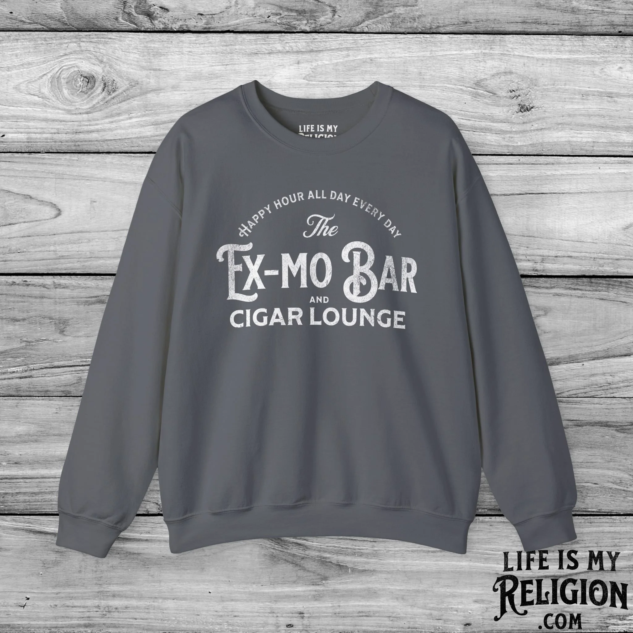 The Ex-Mo Bar and Cigar Lounge - Crewneck Sweatshirt