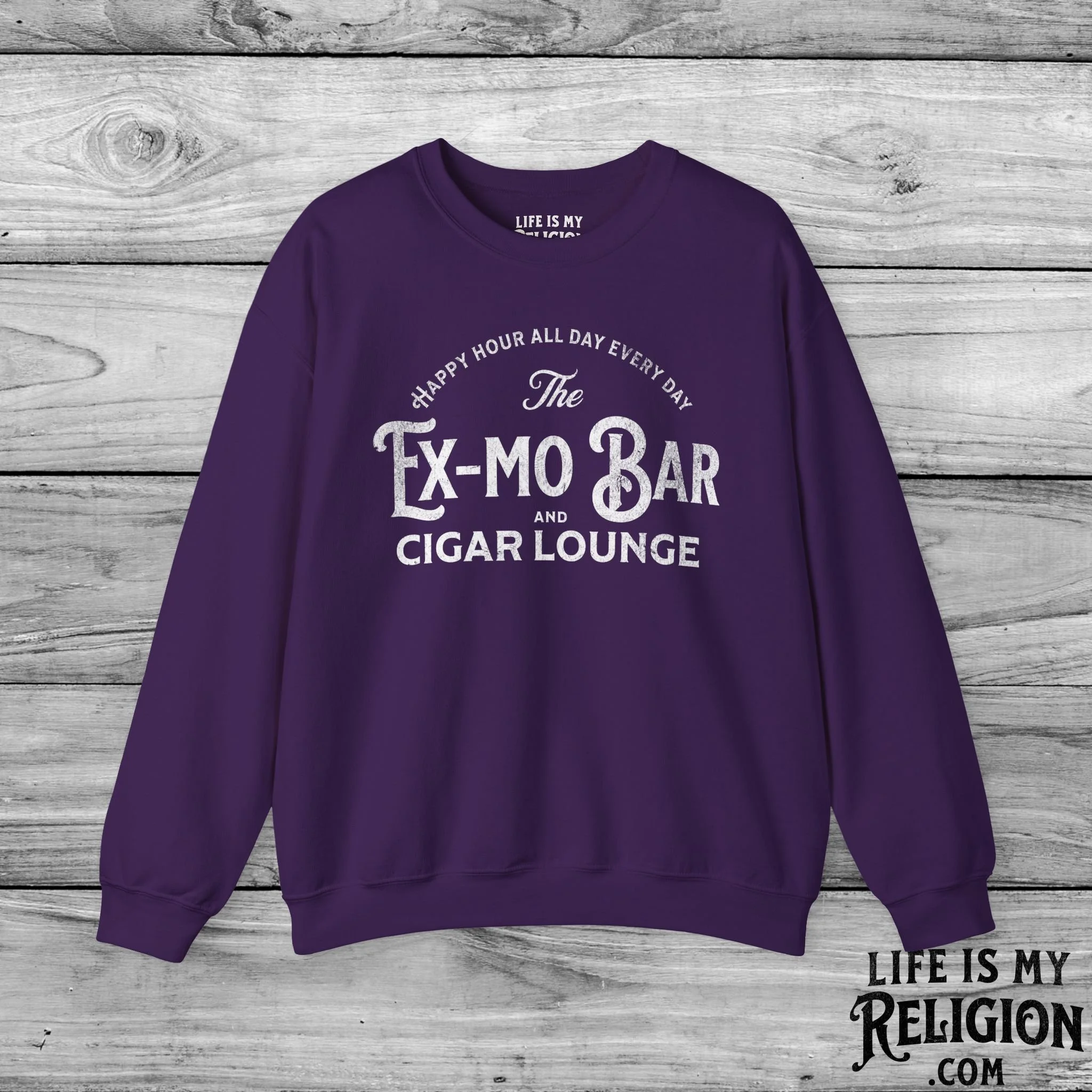 The Ex-Mo Bar and Cigar Lounge - Crewneck Sweatshirt