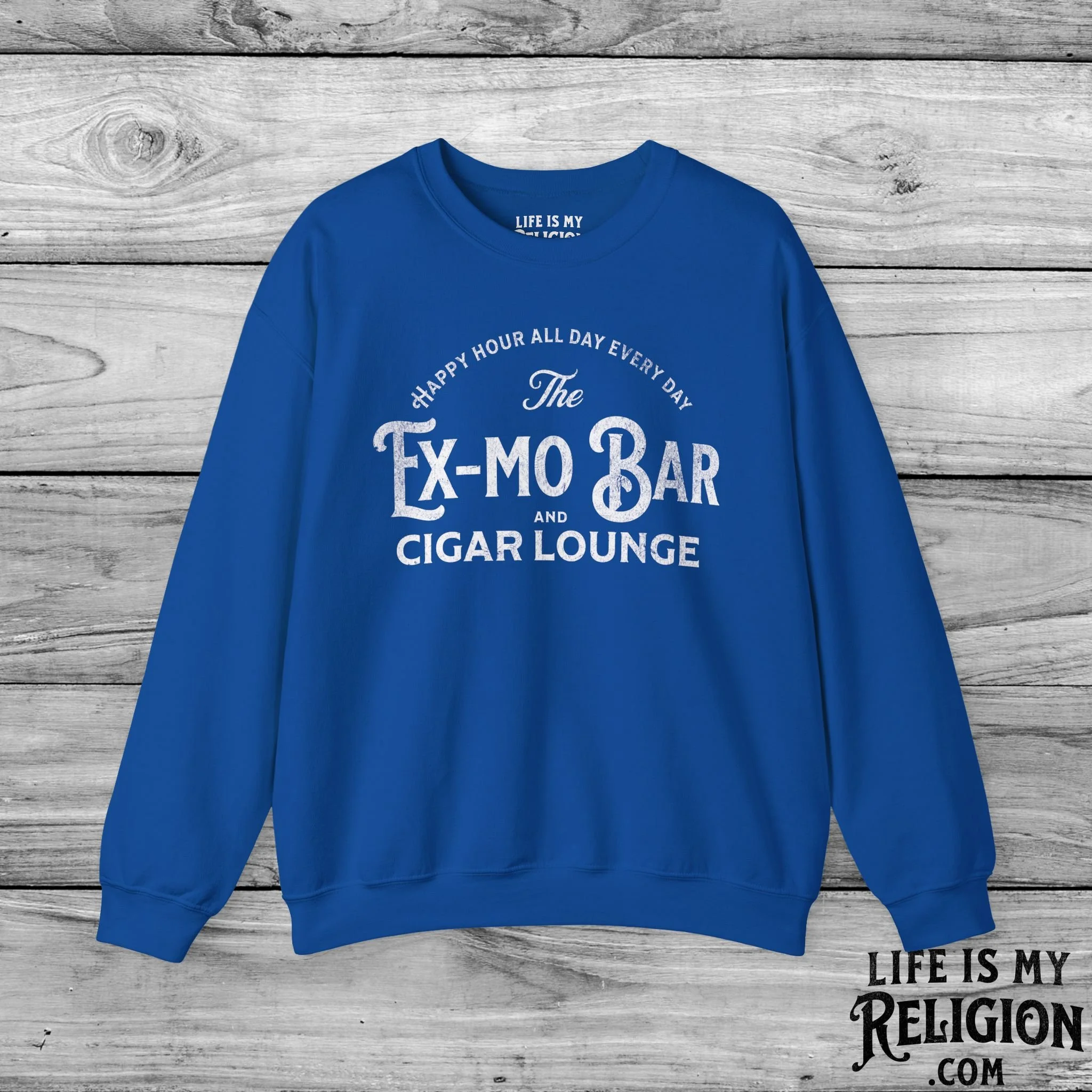 The Ex-Mo Bar and Cigar Lounge - Crewneck Sweatshirt
