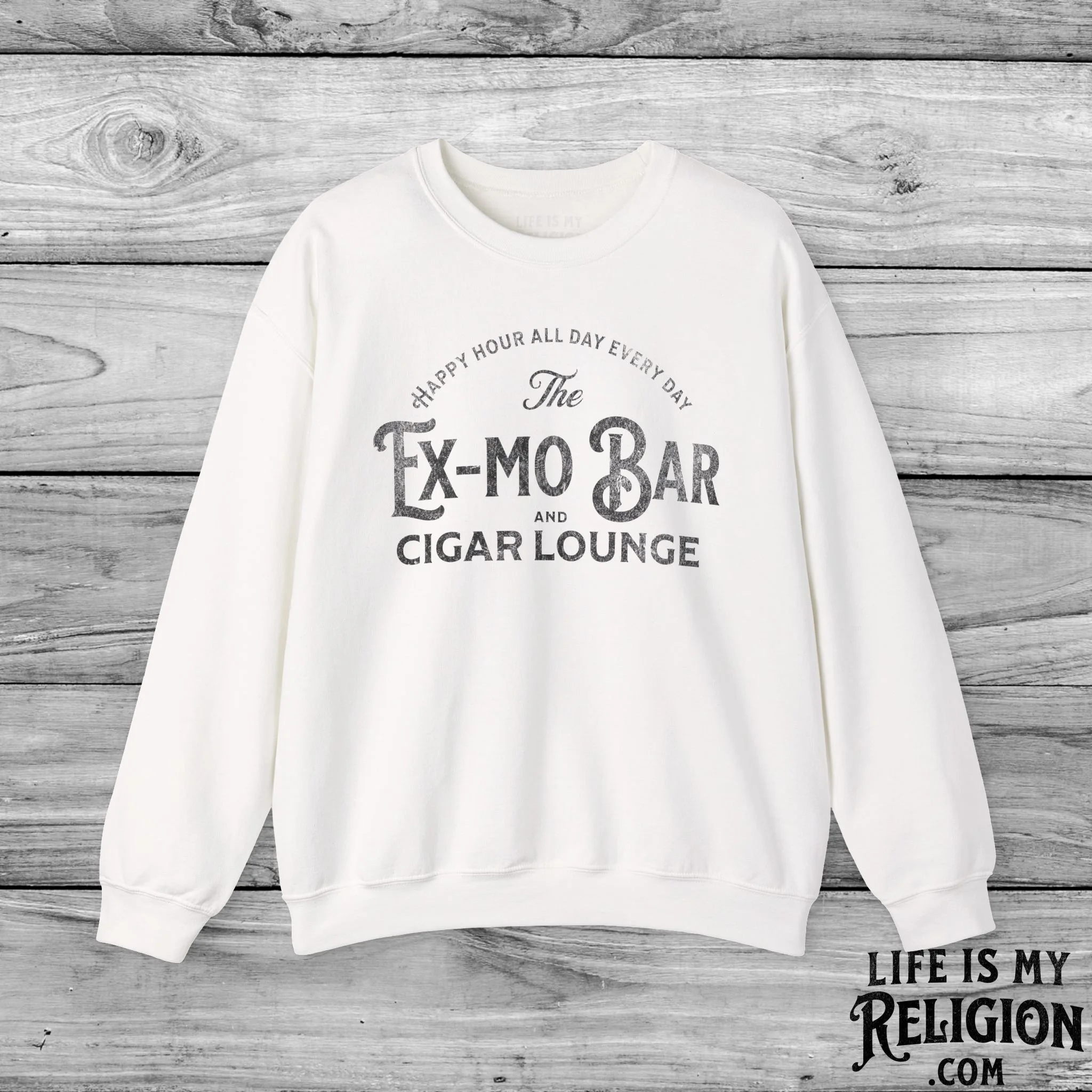 The Ex-Mo Bar and Cigar Lounge - Crewneck Sweatshirt