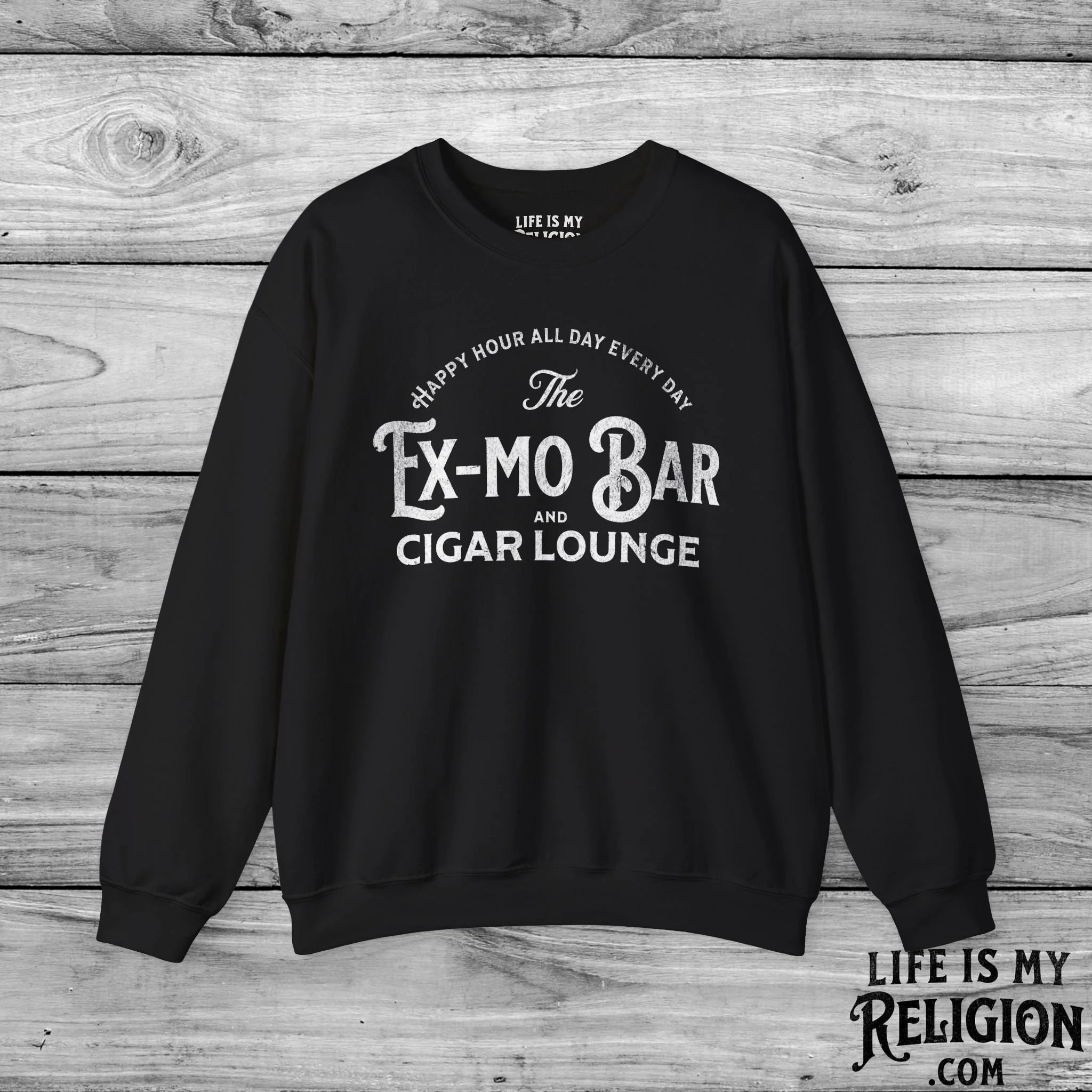 The Ex-Mo Bar and Cigar Lounge - Crewneck Sweatshirt