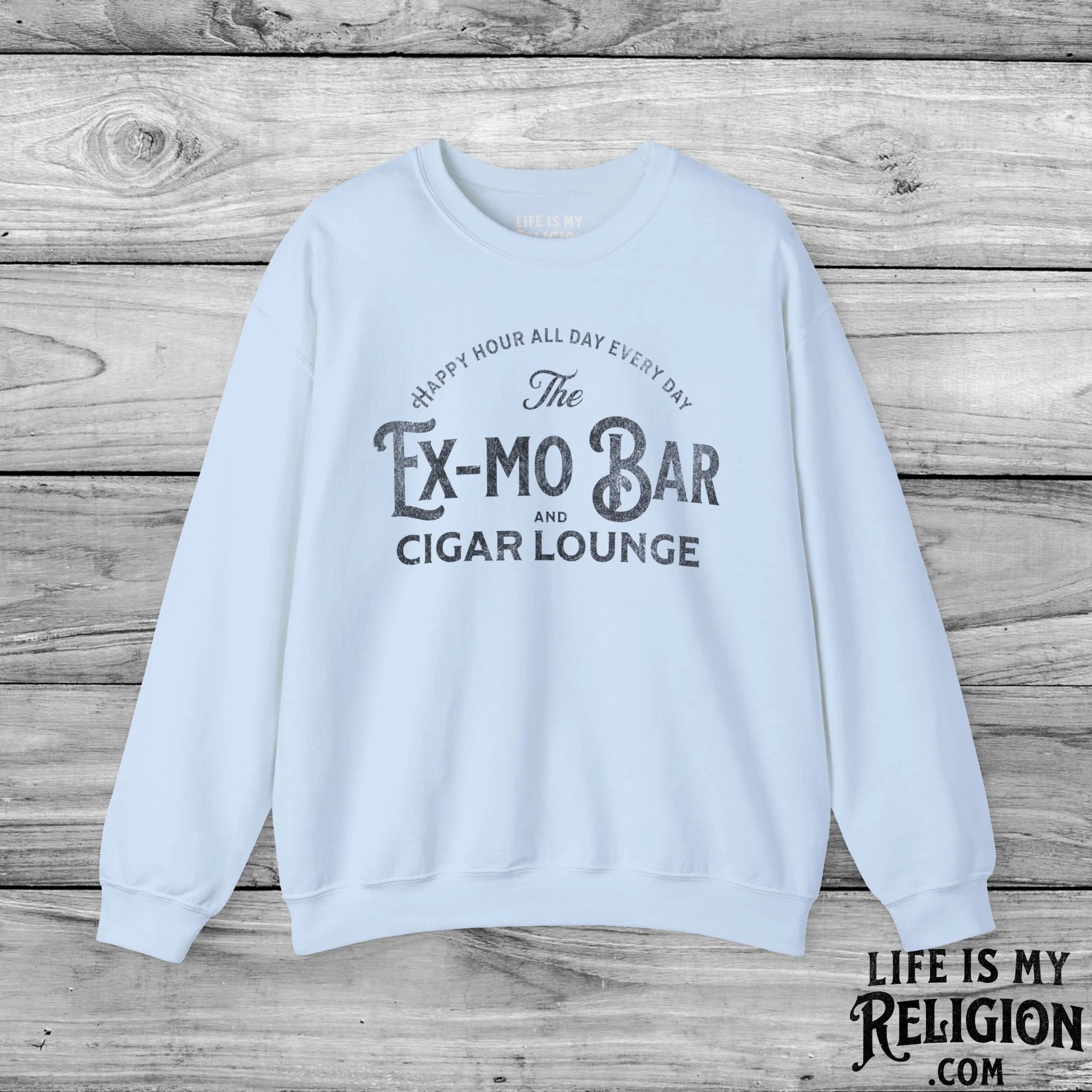 The Ex-Mo Bar and Cigar Lounge - Crewneck Sweatshirt