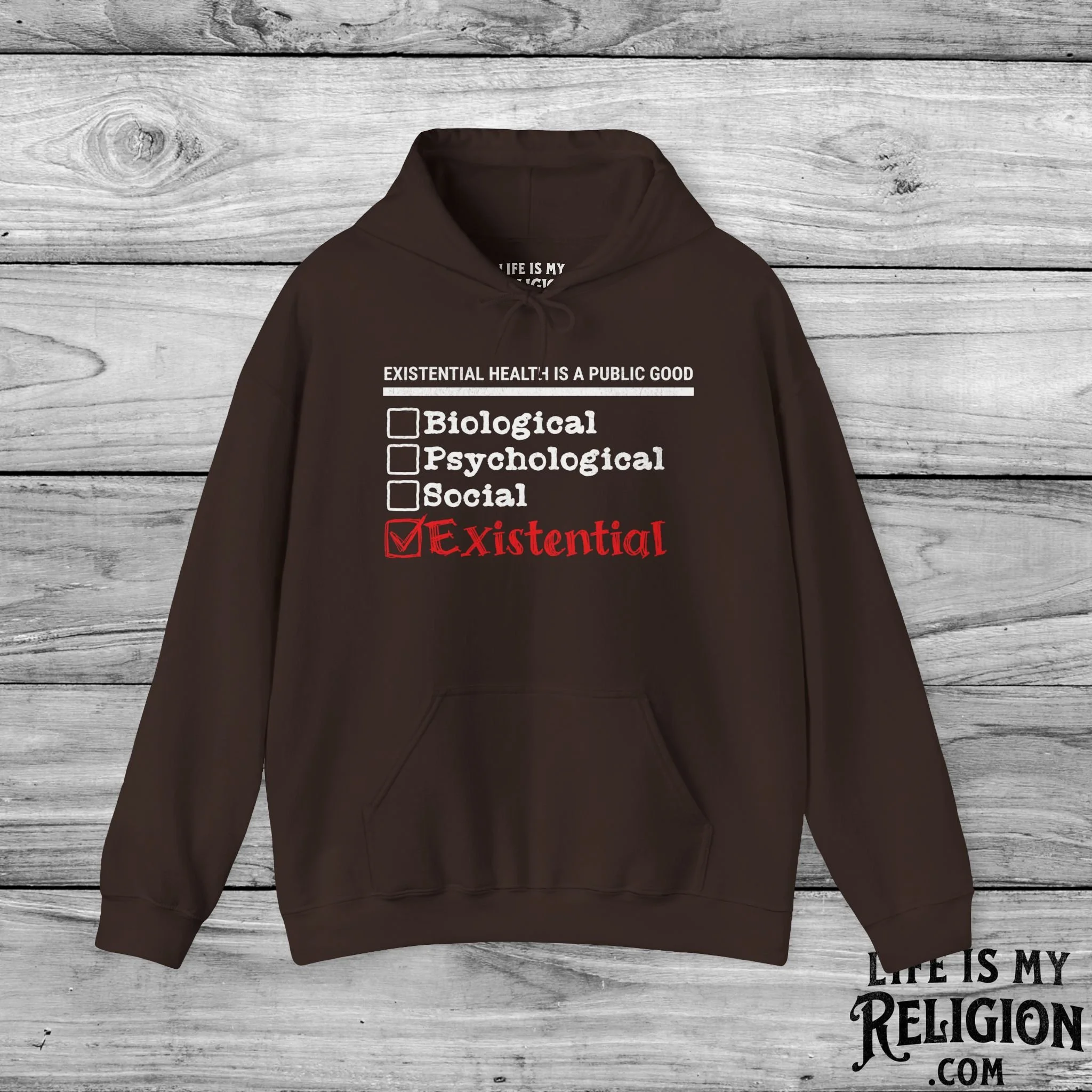 Existential Health Is a Public Good - Hoodie