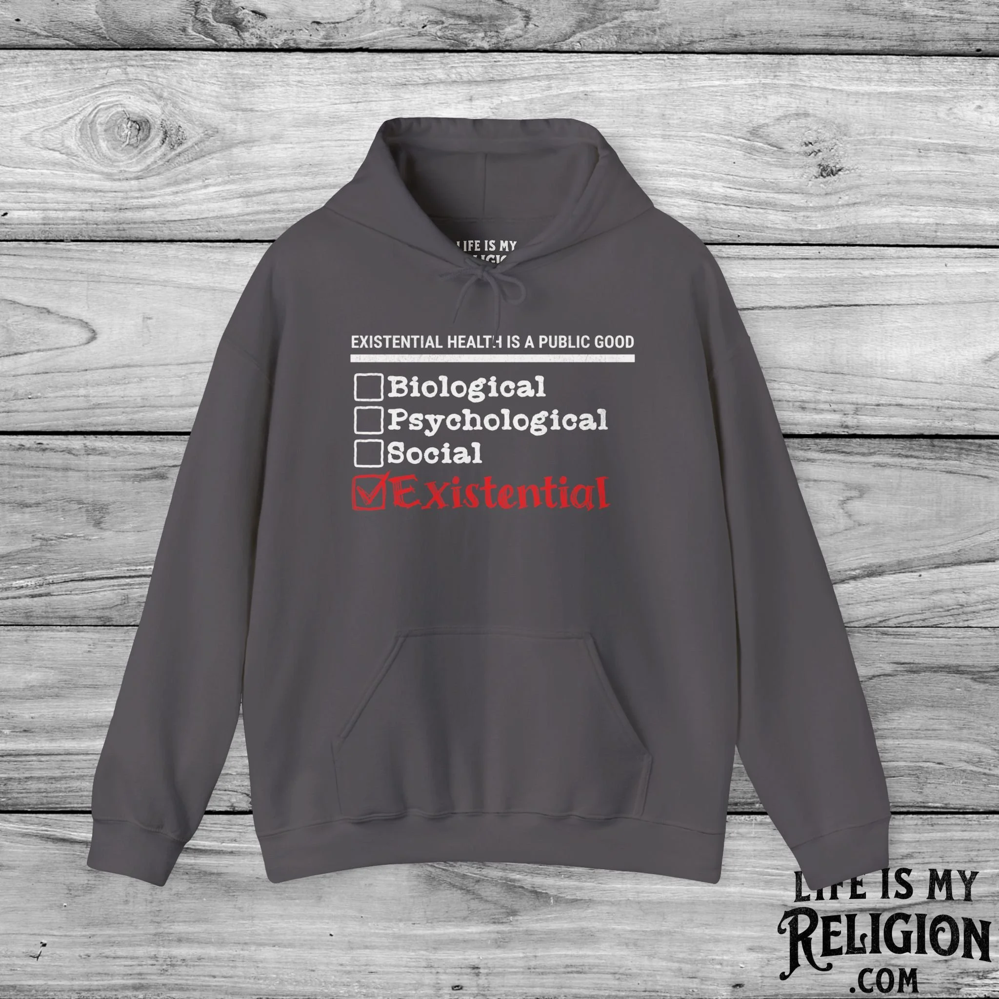 Existential Health Is a Public Good - Hoodie