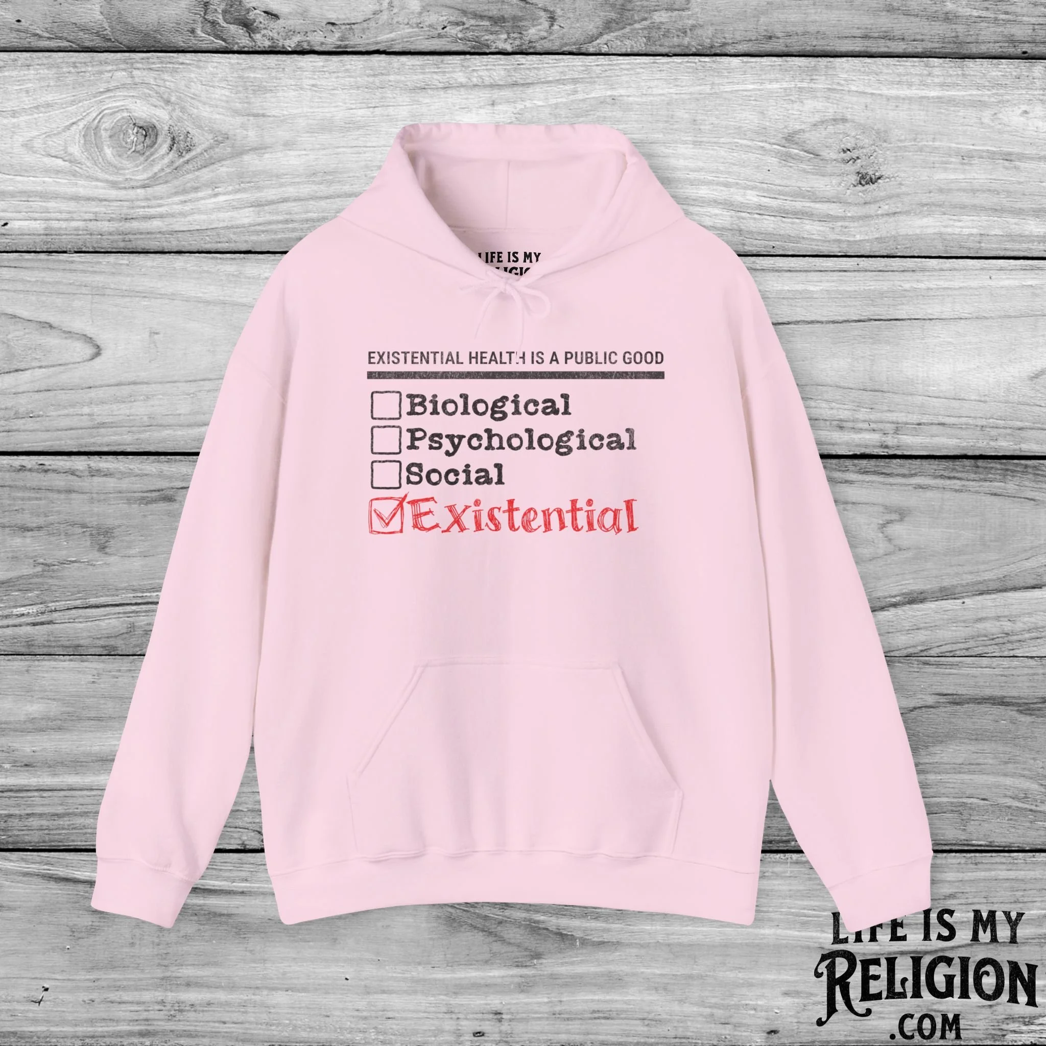Existential Health Is a Public Good - Hoodie
