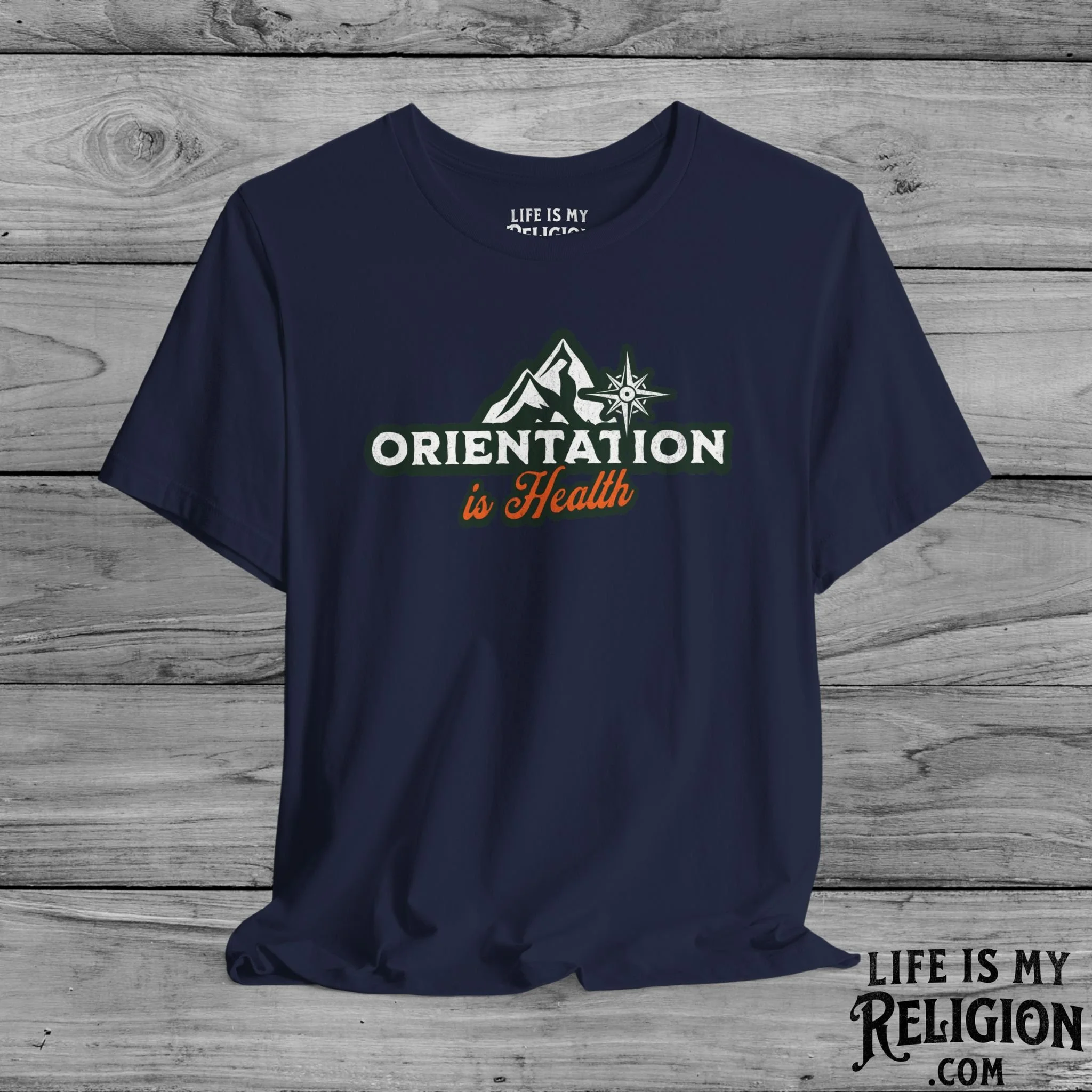 Orientation Is Health - Short Sleeve Tee