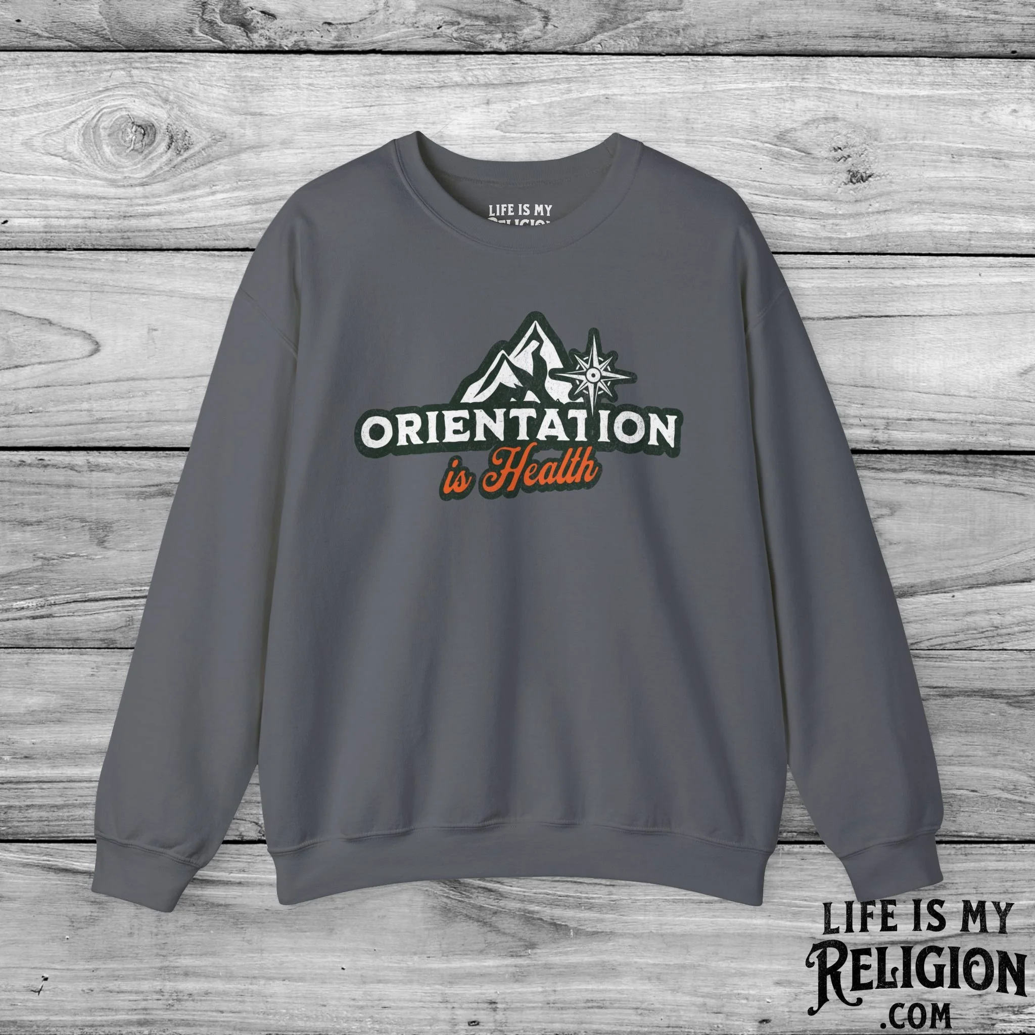 Orientation Is Health - Crewneck Sweatshirt