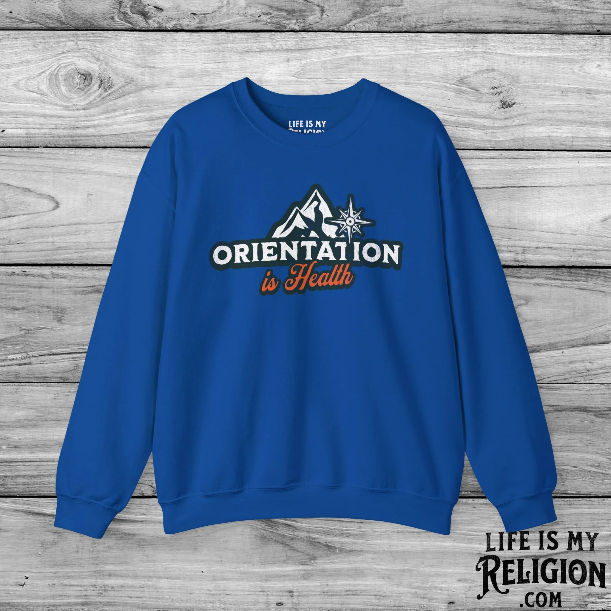 Orientation Is Health - Crewneck Sweatshirt