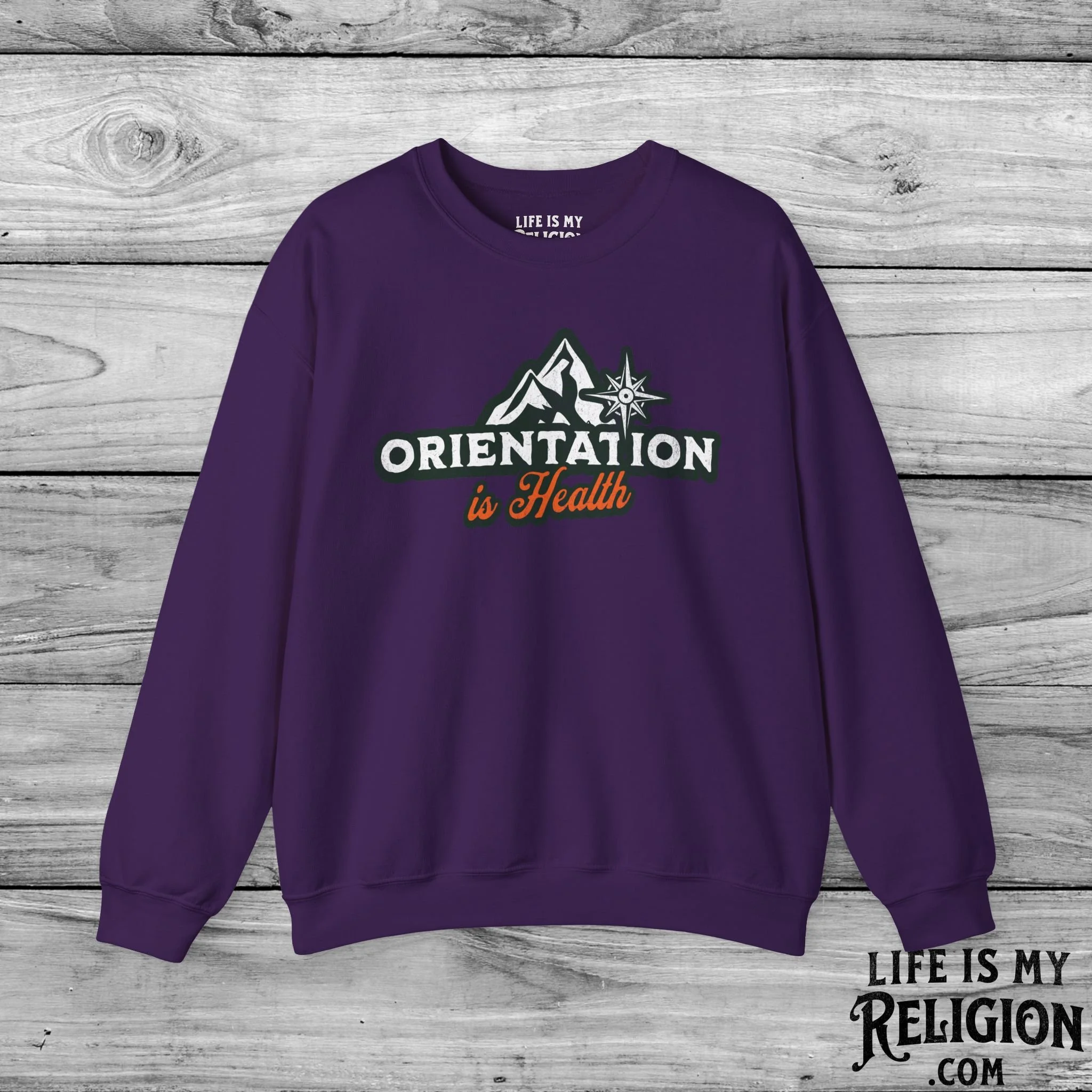 Orientation Is Health - Crewneck Sweatshirt