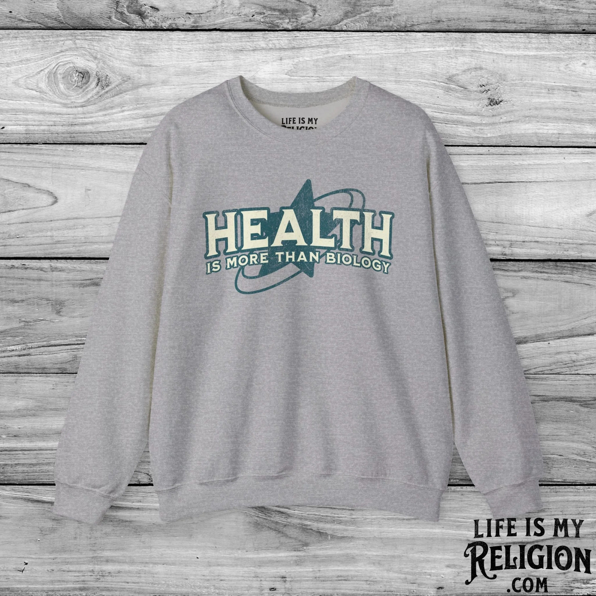 Health Is More Than Biology - Crewneck Sweatshirt