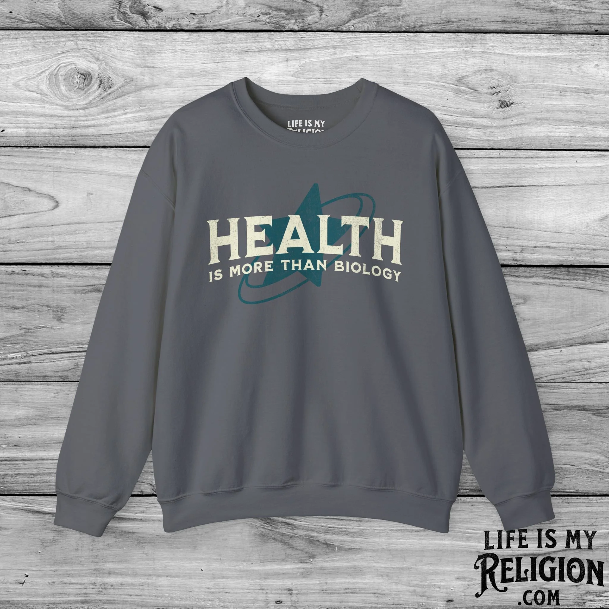 Health Is More Than Biology - Crewneck Sweatshirt