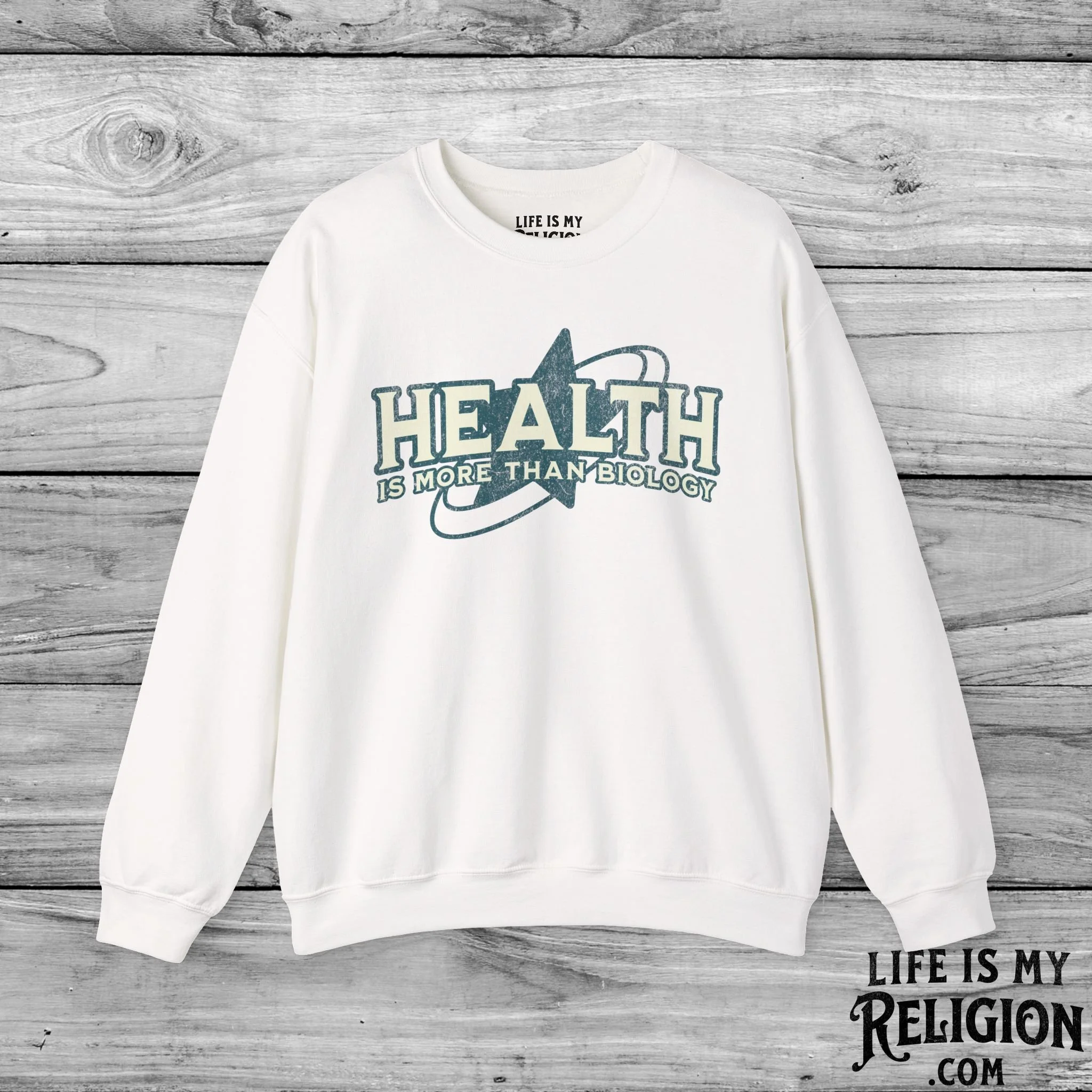 Health Is More Than Biology - Crewneck Sweatshirt