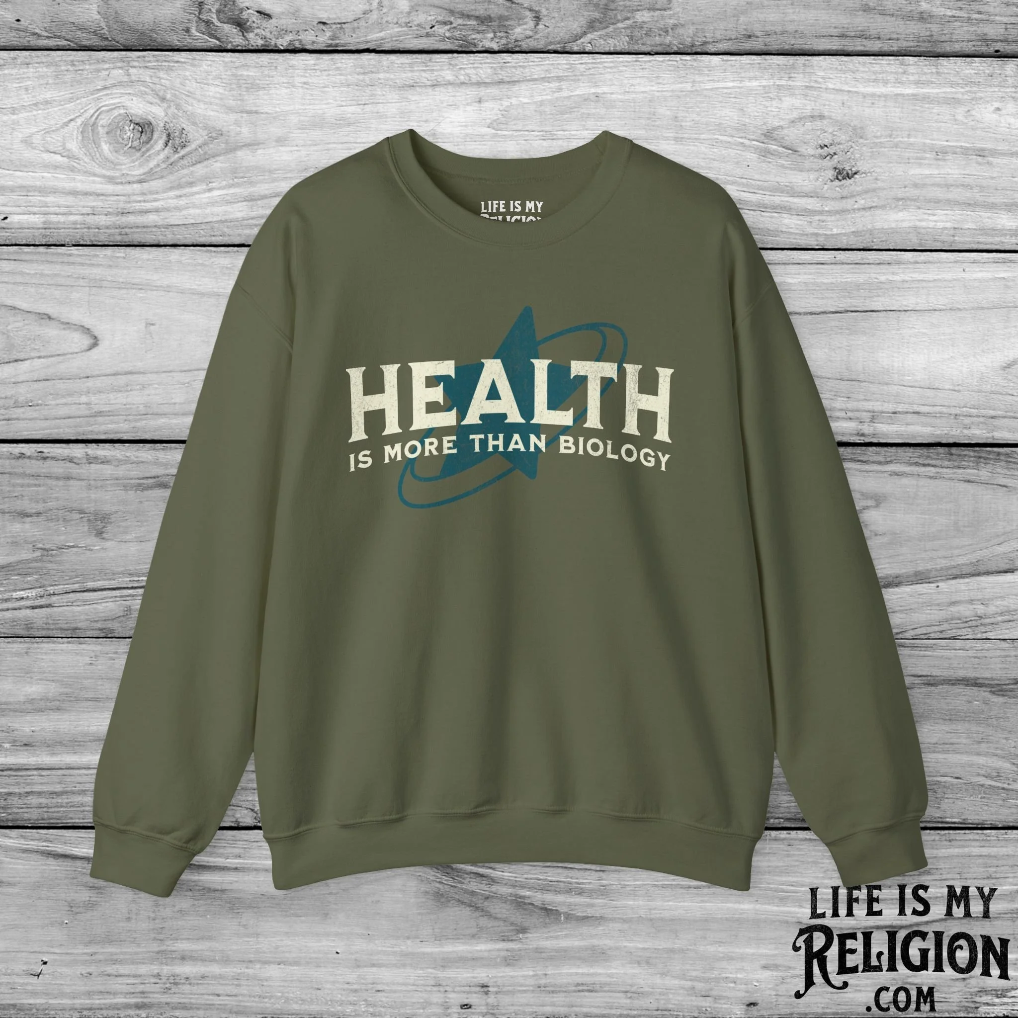 Health Is More Than Biology - Crewneck Sweatshirt
