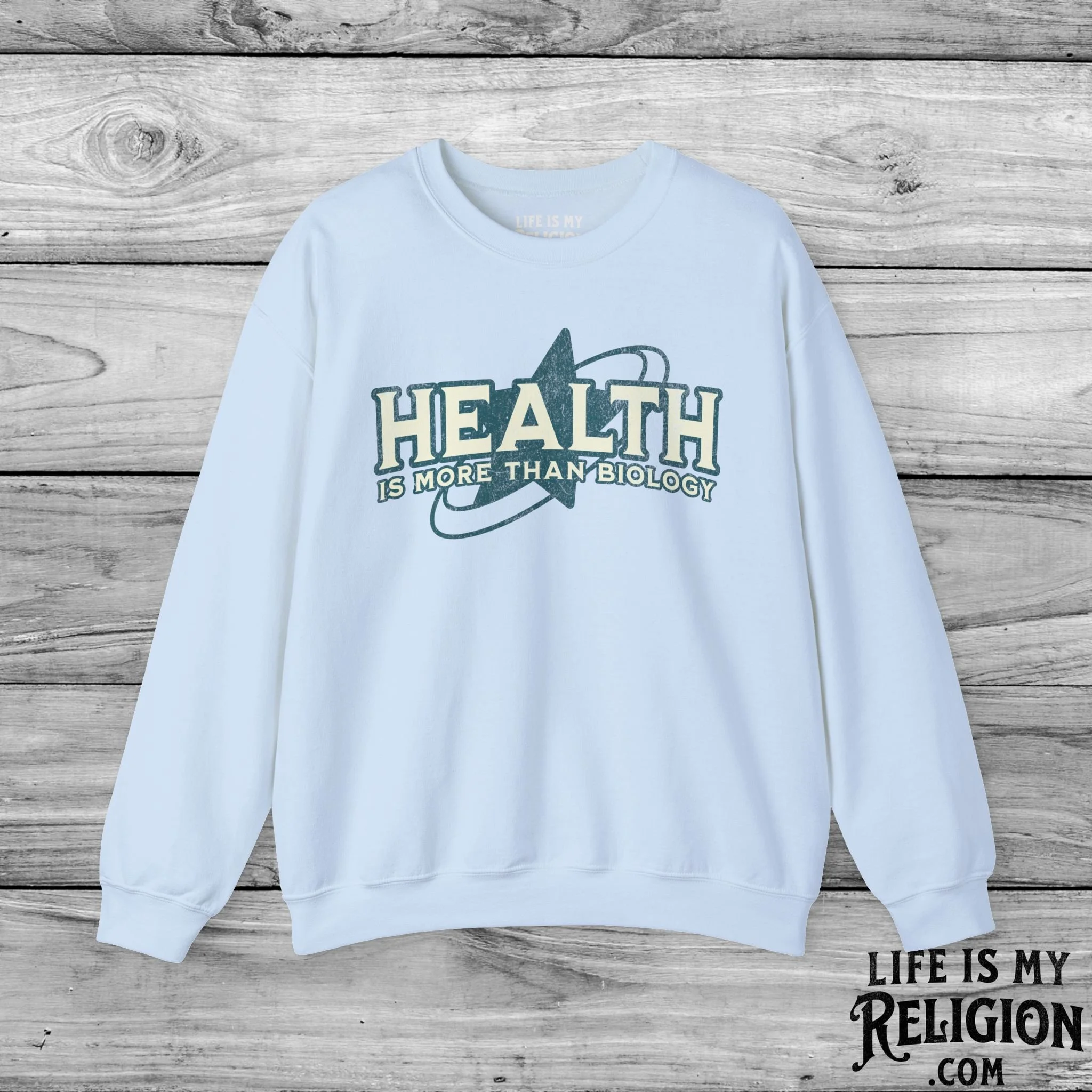 Health Is More Than Biology - Crewneck Sweatshirt