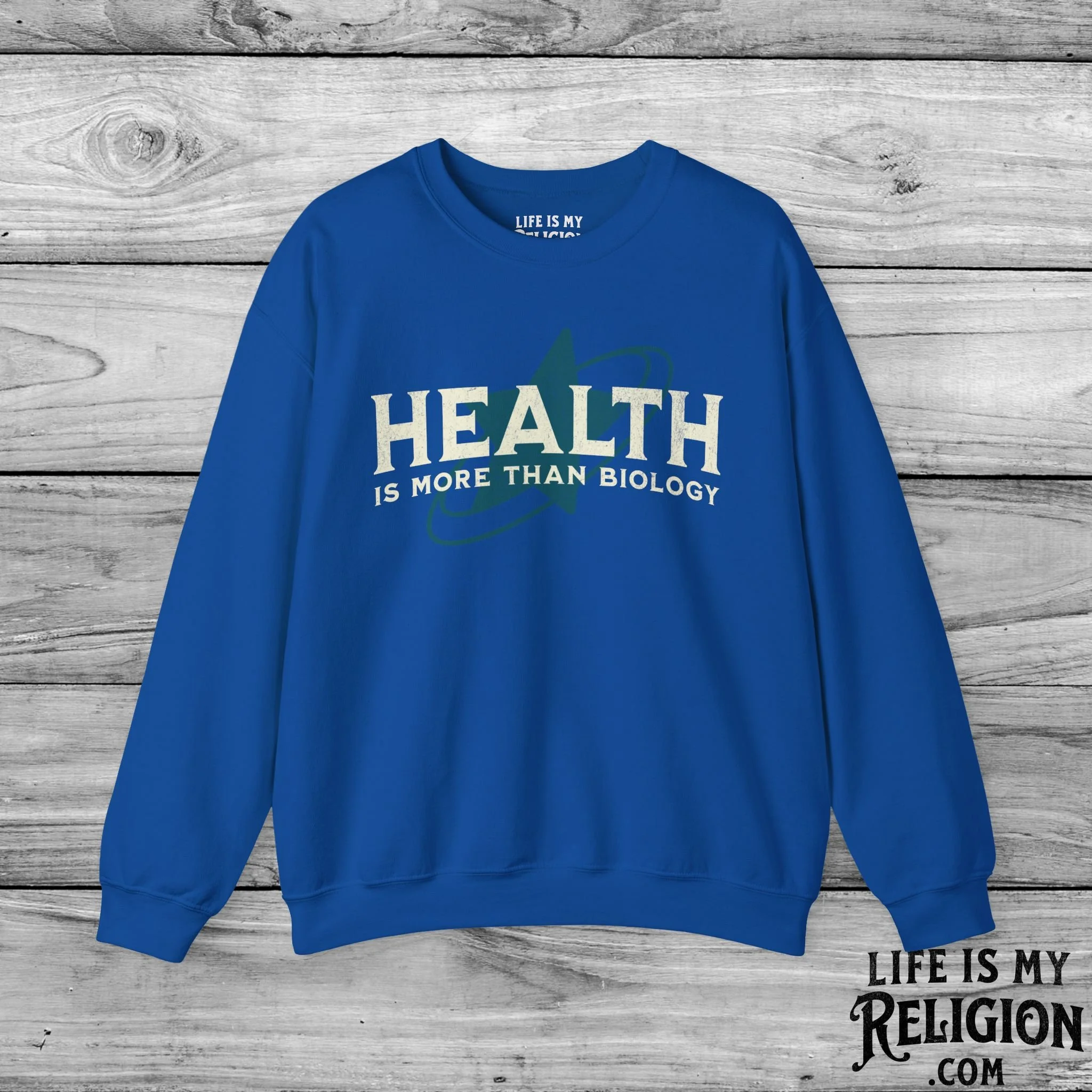 Health Is More Than Biology - Crewneck Sweatshirt