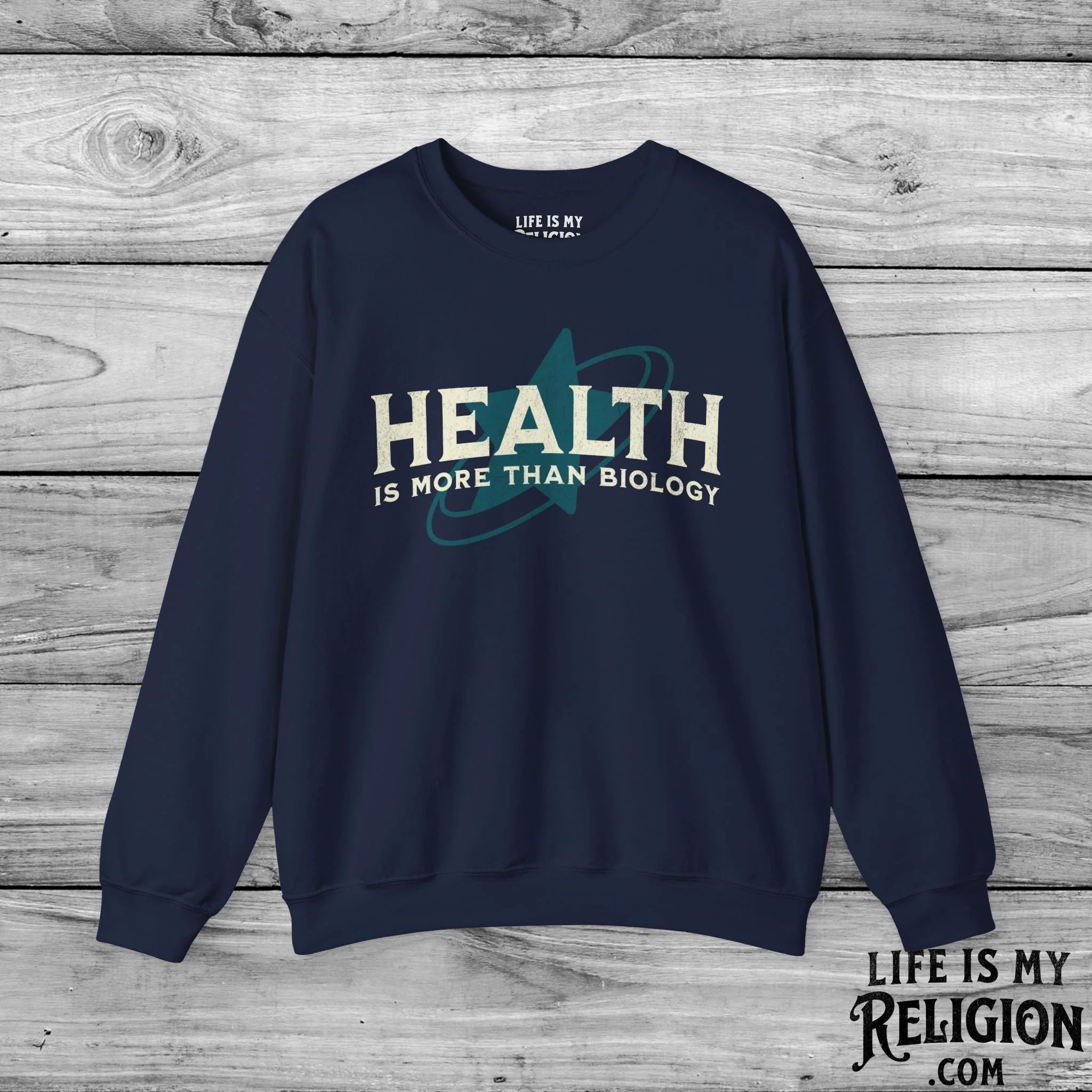 Health Is More Than Biology - Crewneck Sweatshirt