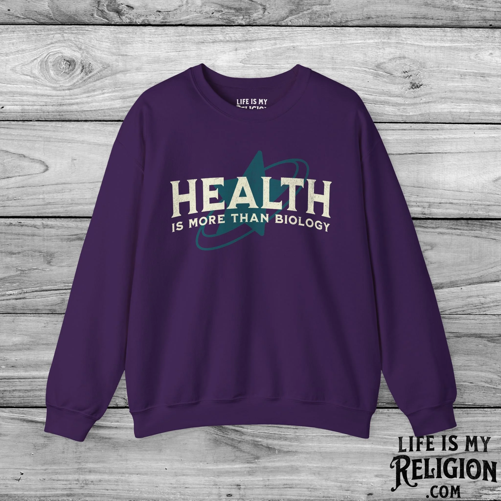 Health Is More Than Biology - Crewneck Sweatshirt