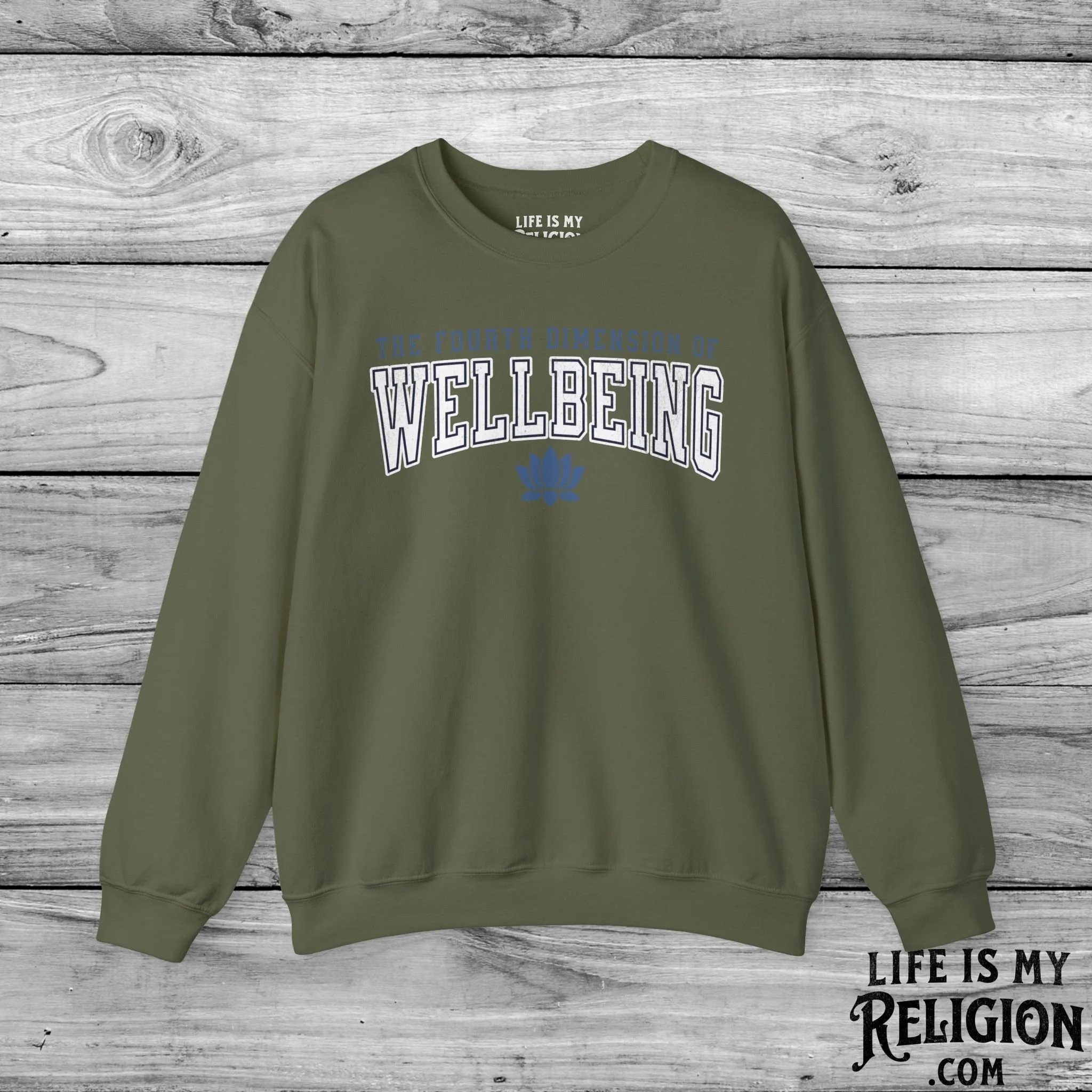 The Fourth Dimension of Wellbeing - Crewneck Sweatshirt