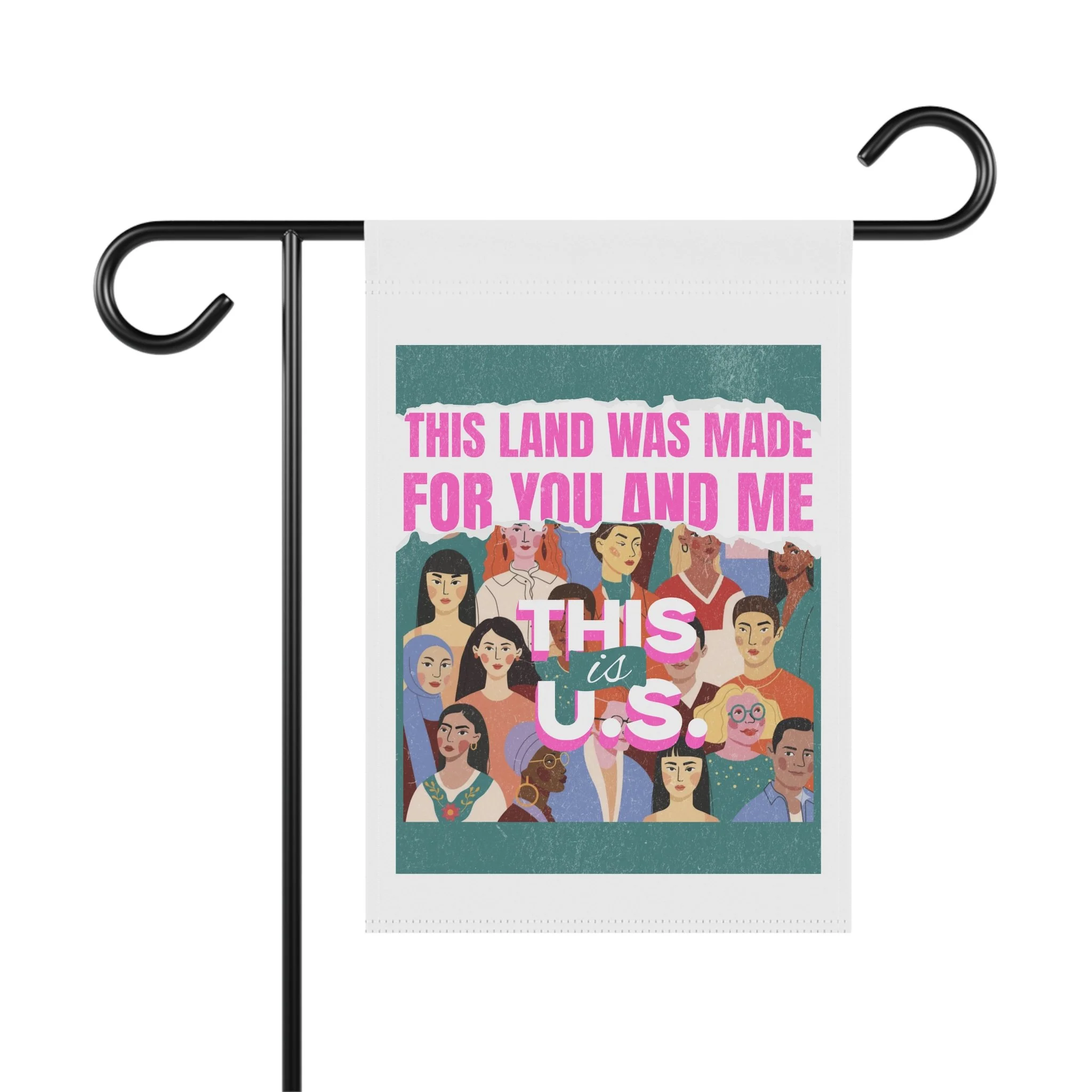This is US - Garden Flag / House Banner