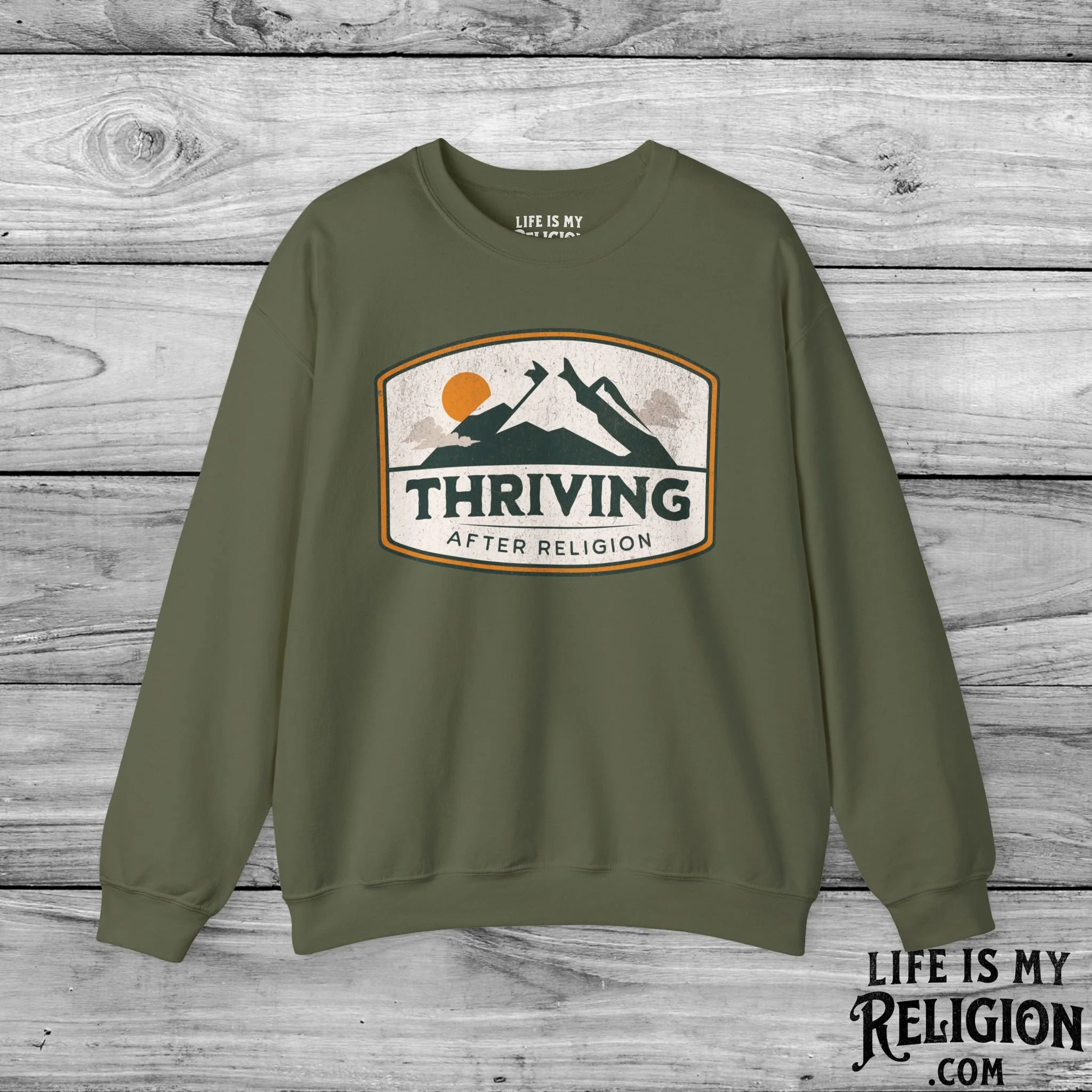 Thriving After Religion (Mountain) - Crewneck Sweatshirt